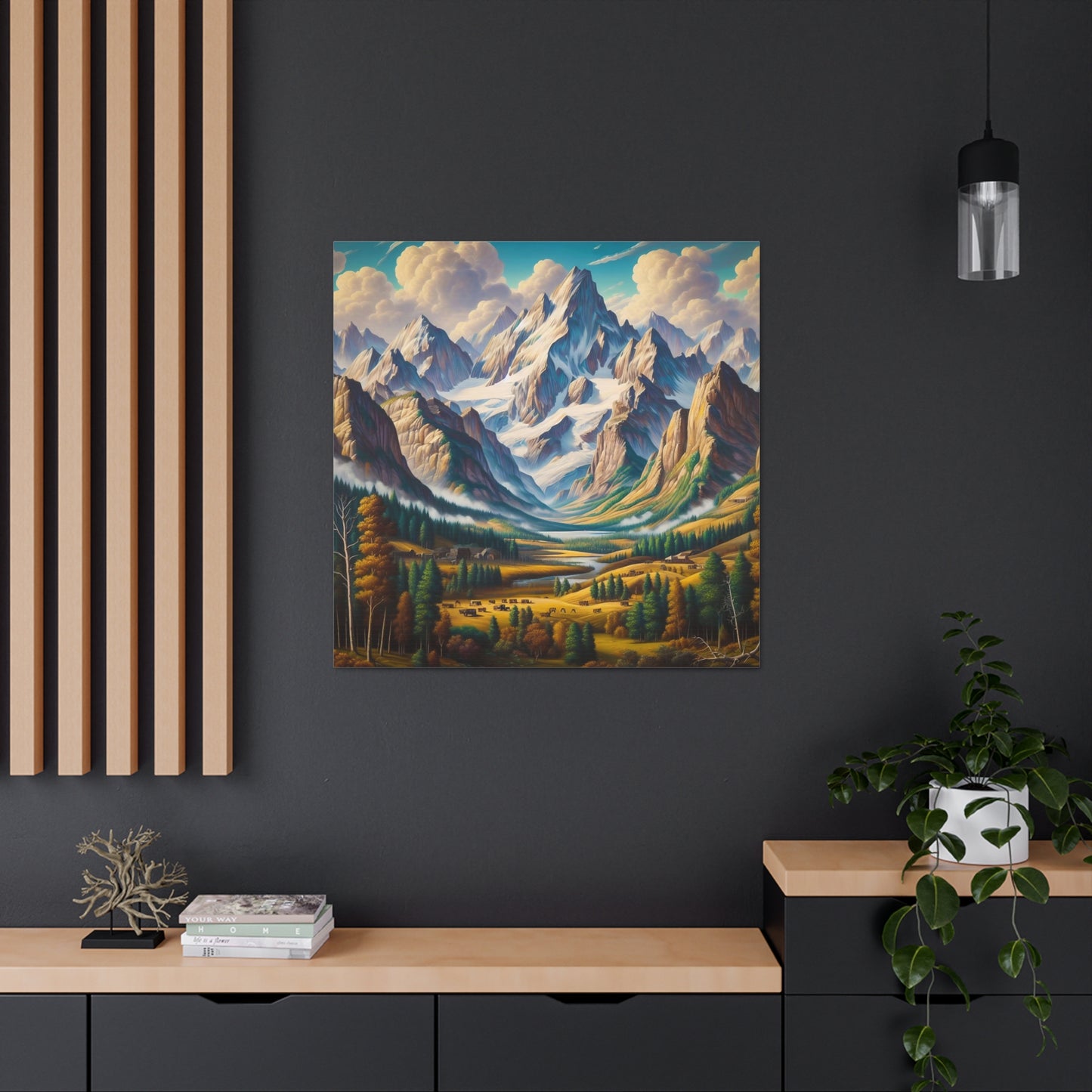 Canvas Gallery Wrap - Mountains 11