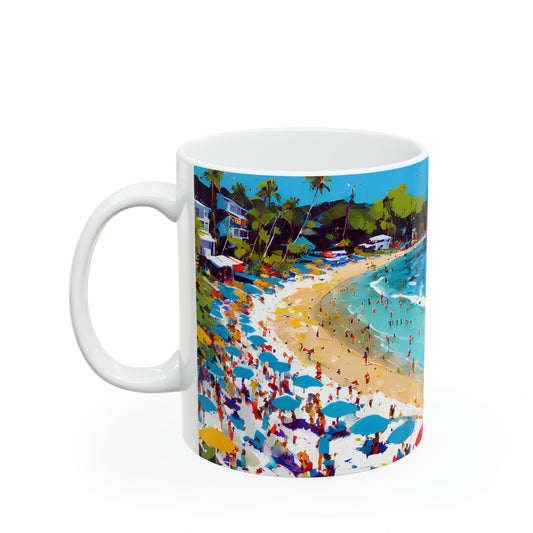 Ceramic Mug 11oz - Beach 4001