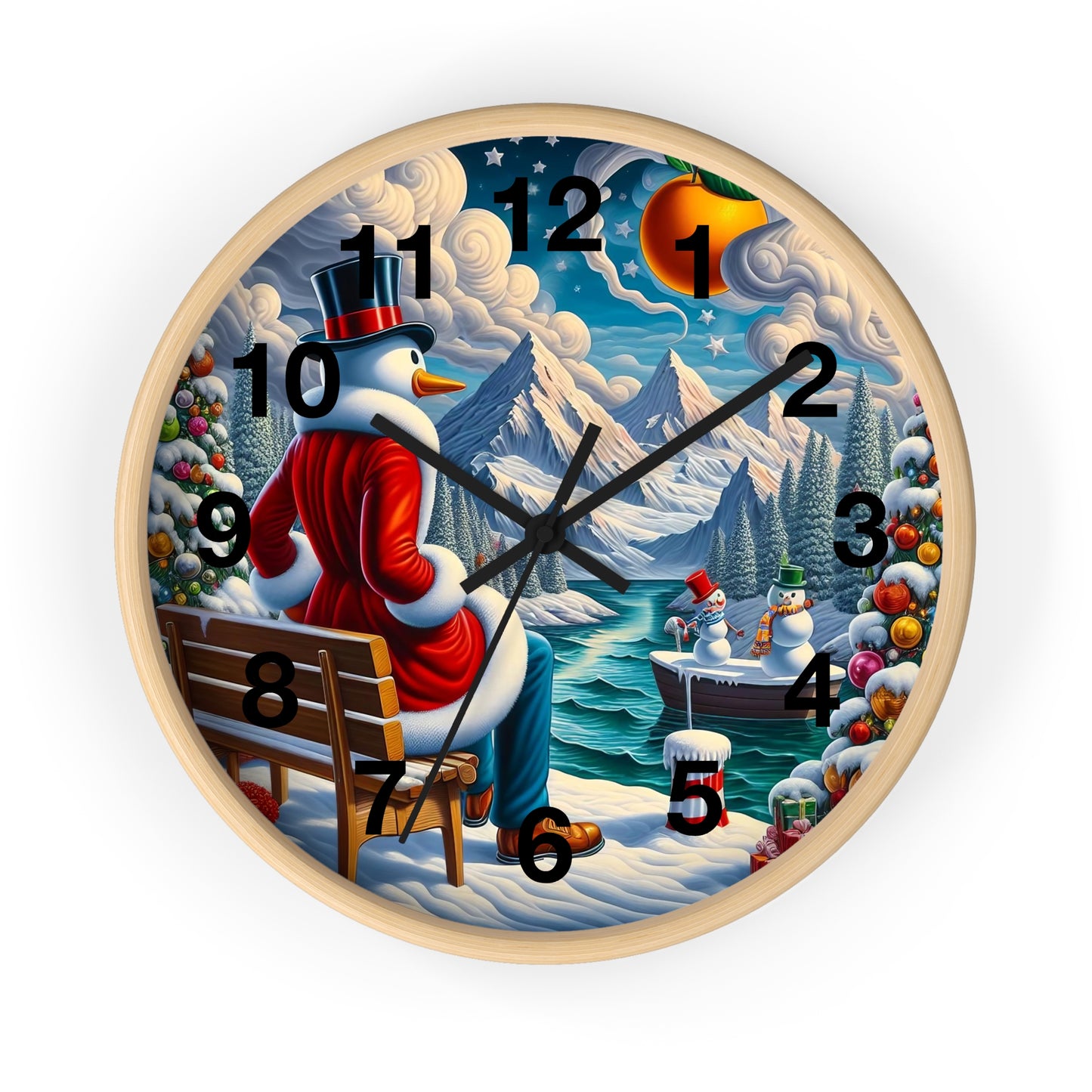 Wall Clock - Winter 101