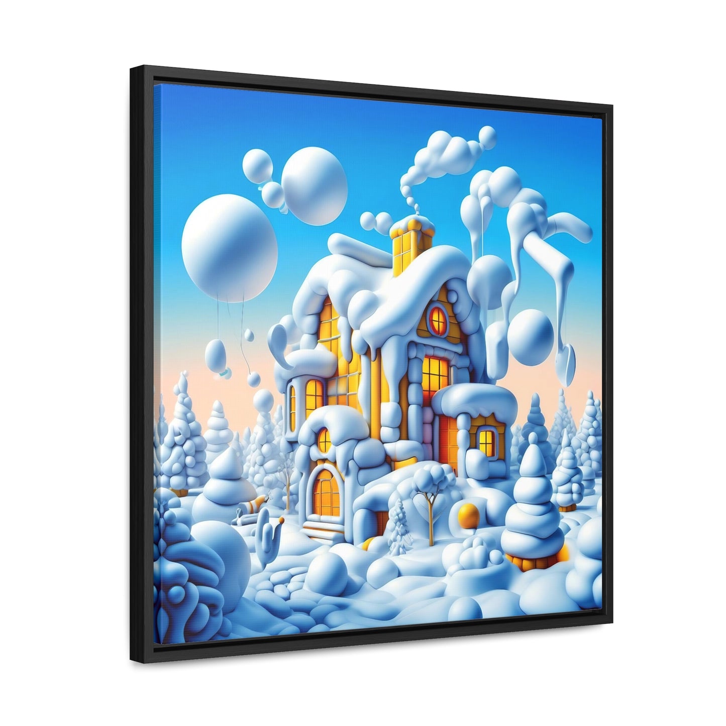 Framed Gallery Canvas Wrap - Winter 111