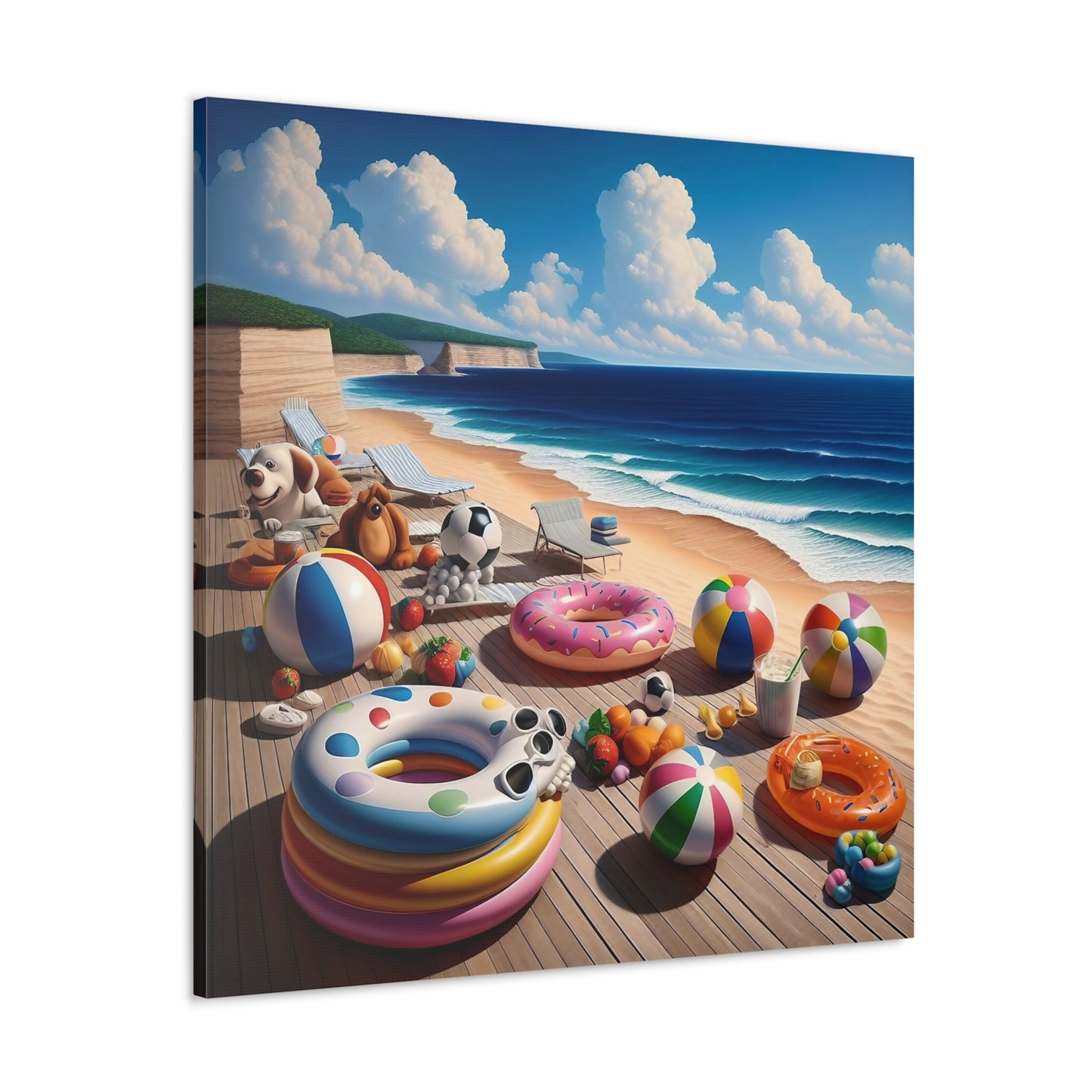 Canvas Gallery Wrap - Beach 18