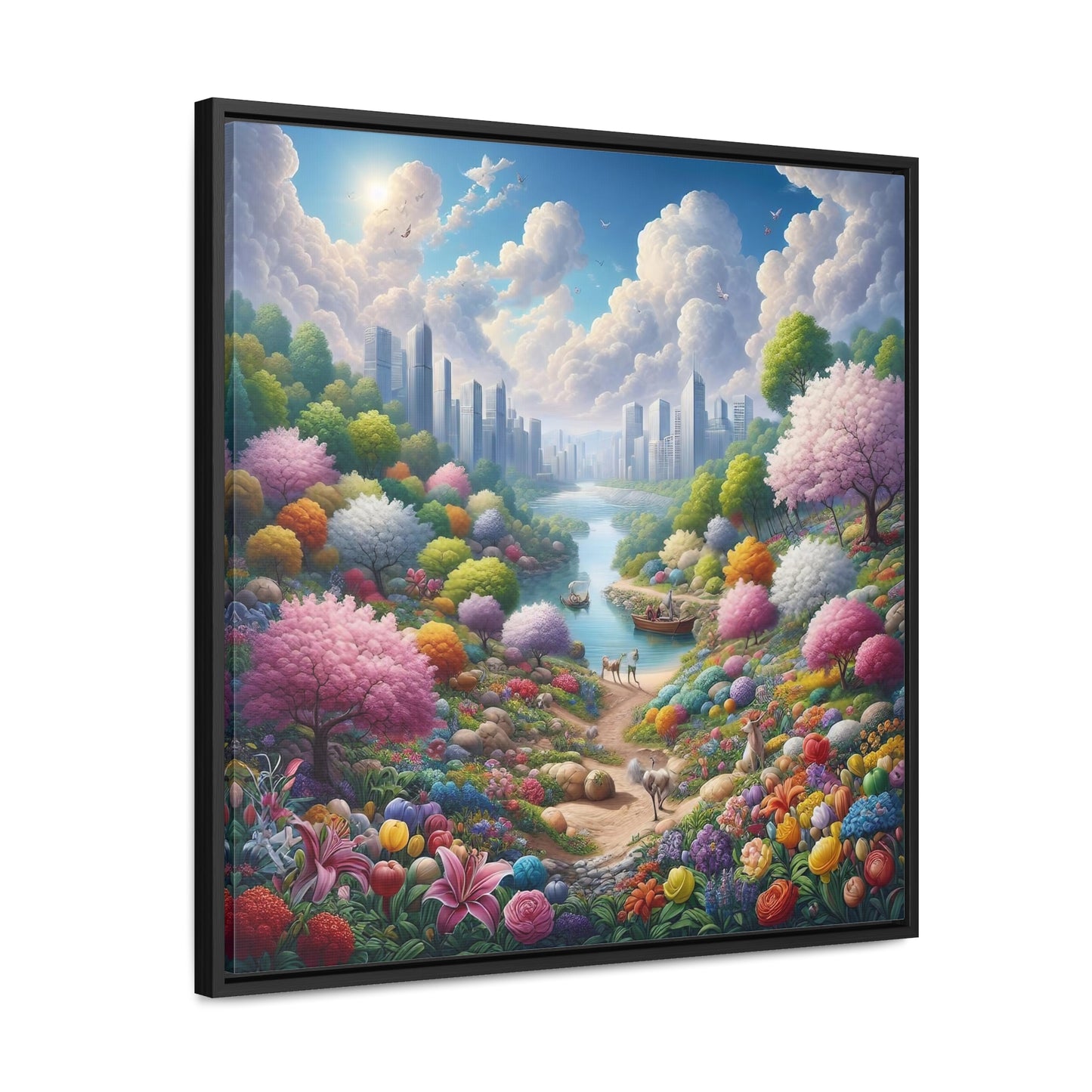 Framed Gallery Canvas Wrap - Spring 11