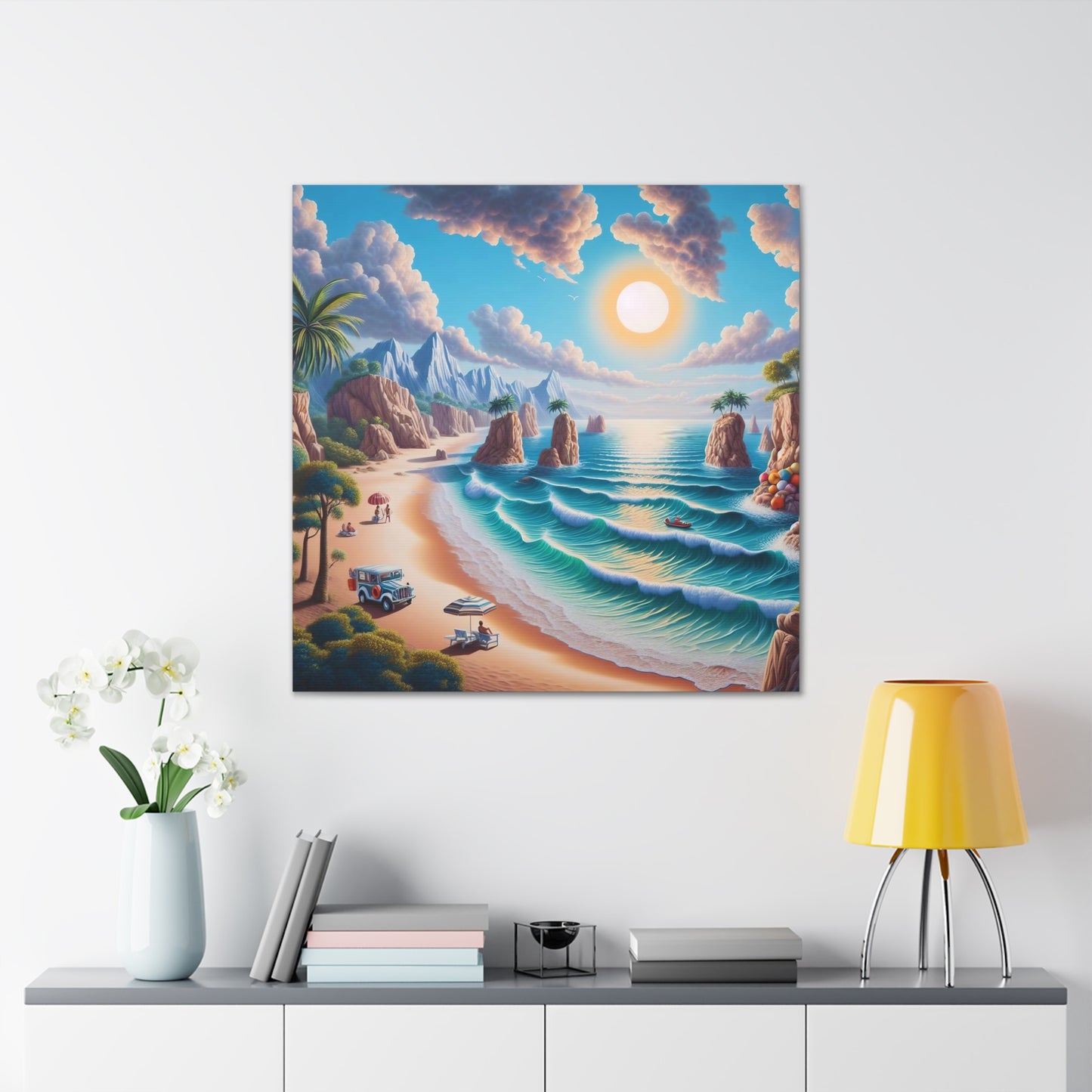 Canvas Gallery Wrap - Beach 4