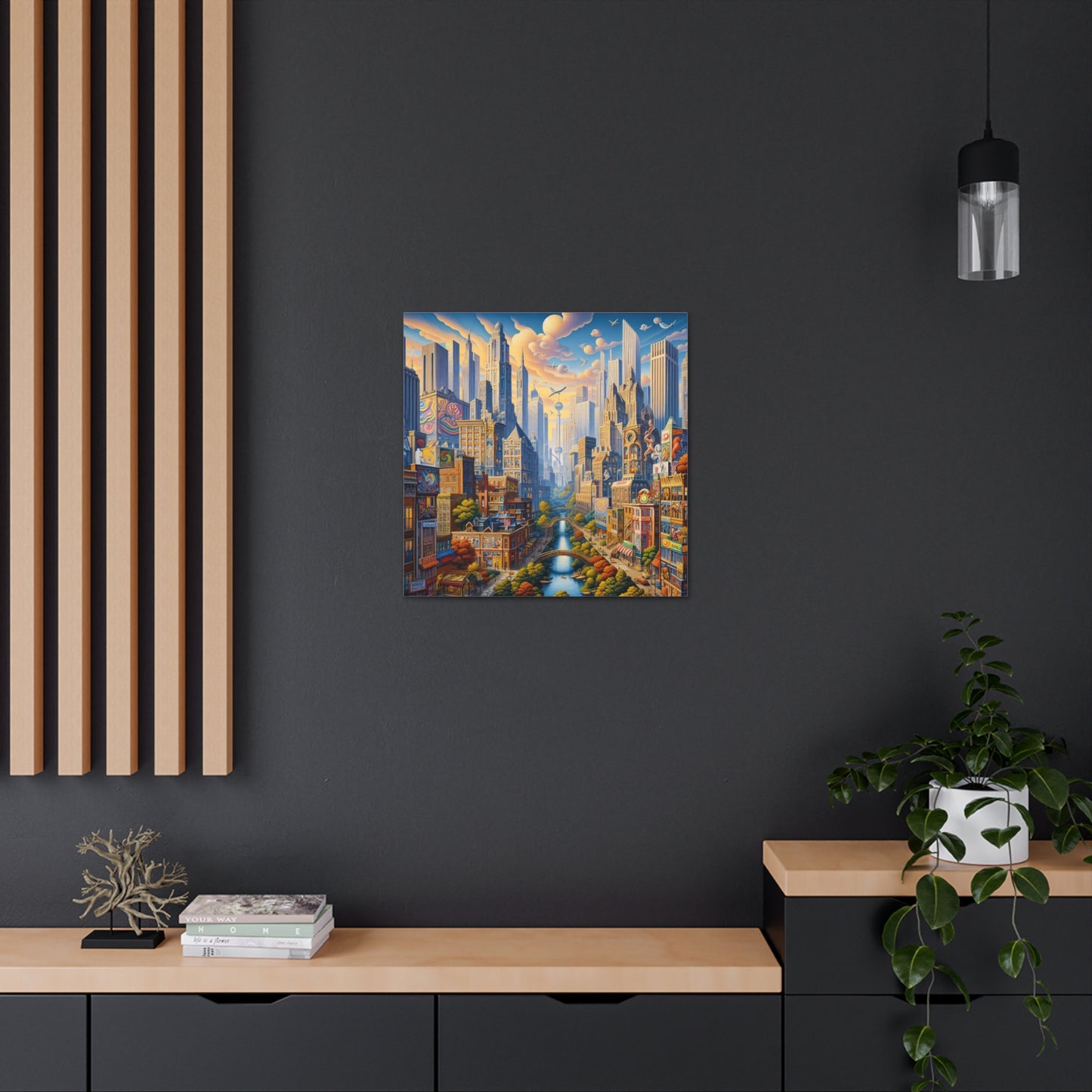 Canvas Gallery Wrap - City 5