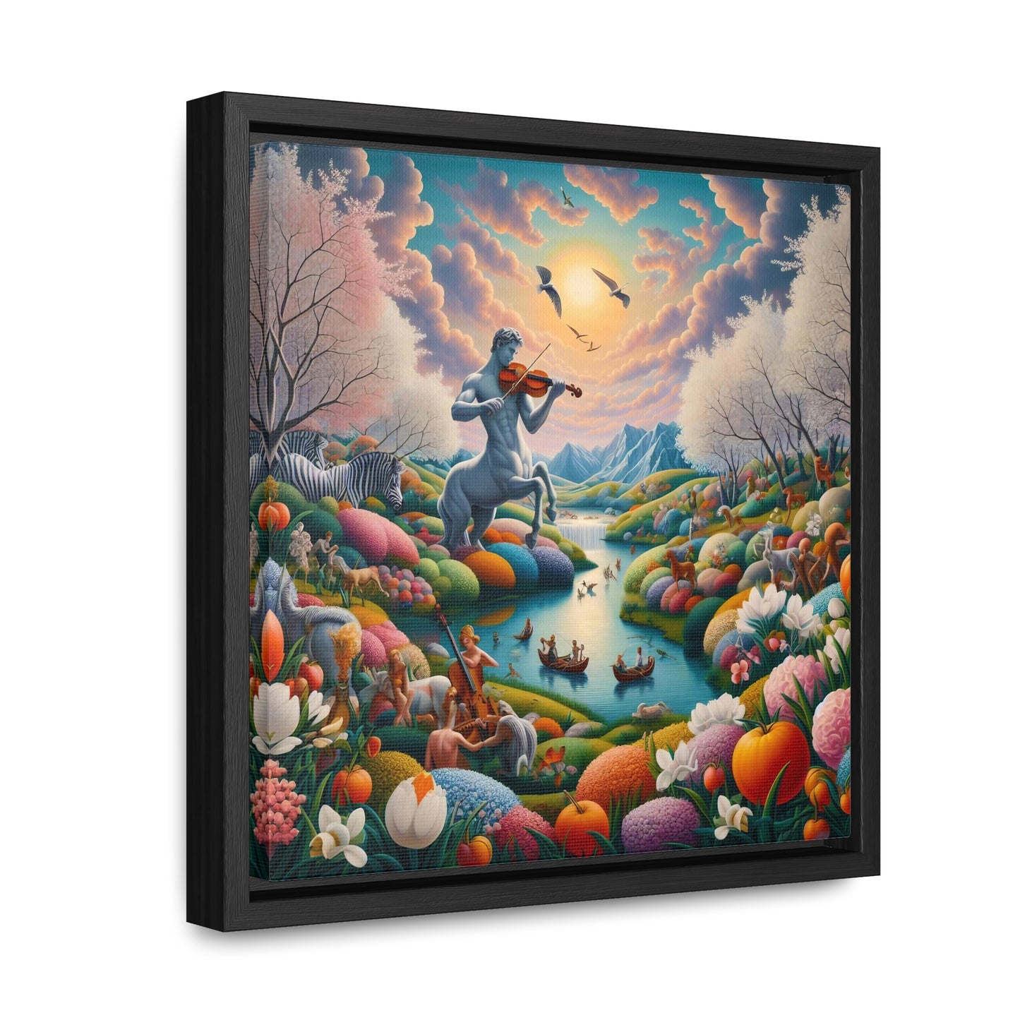 Framed Gallery Canvas Wrap - Spring 104