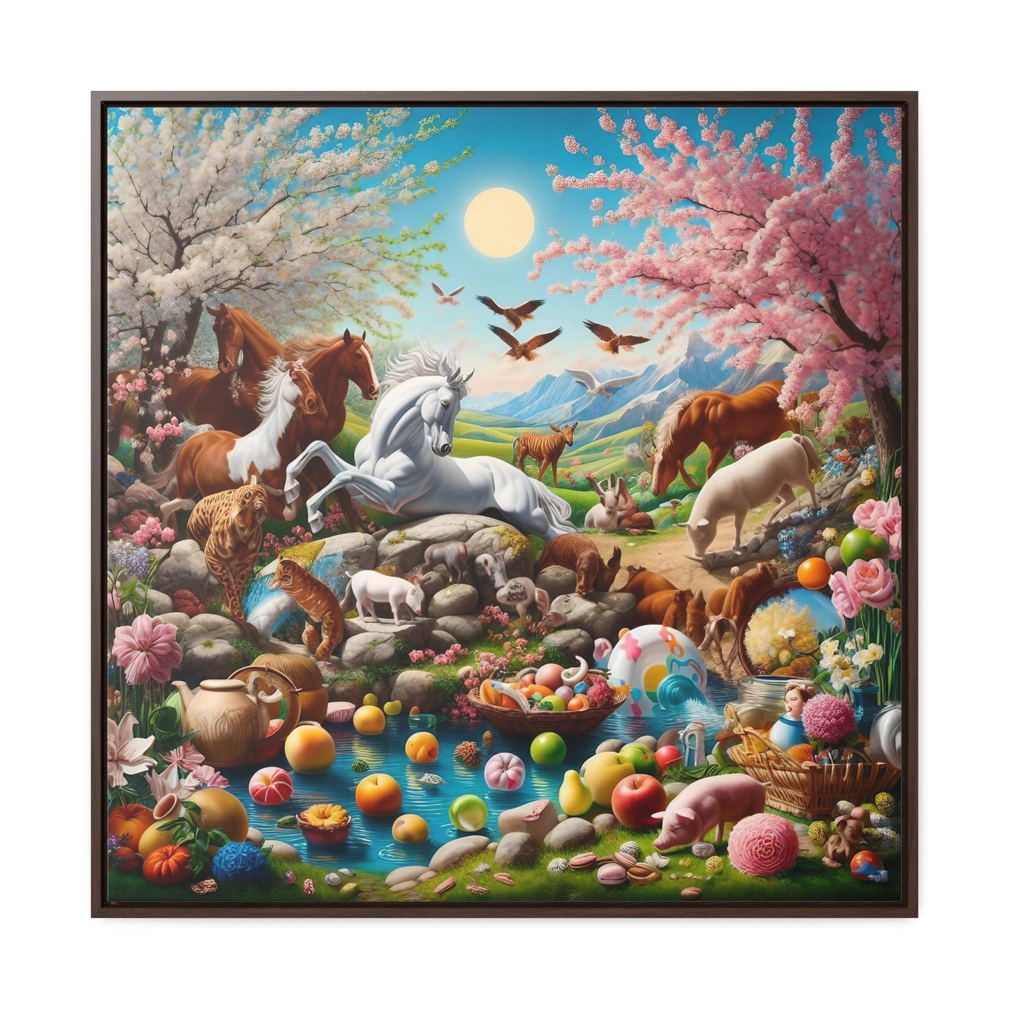 Framed Gallery Canvas Wrap - Spring 24