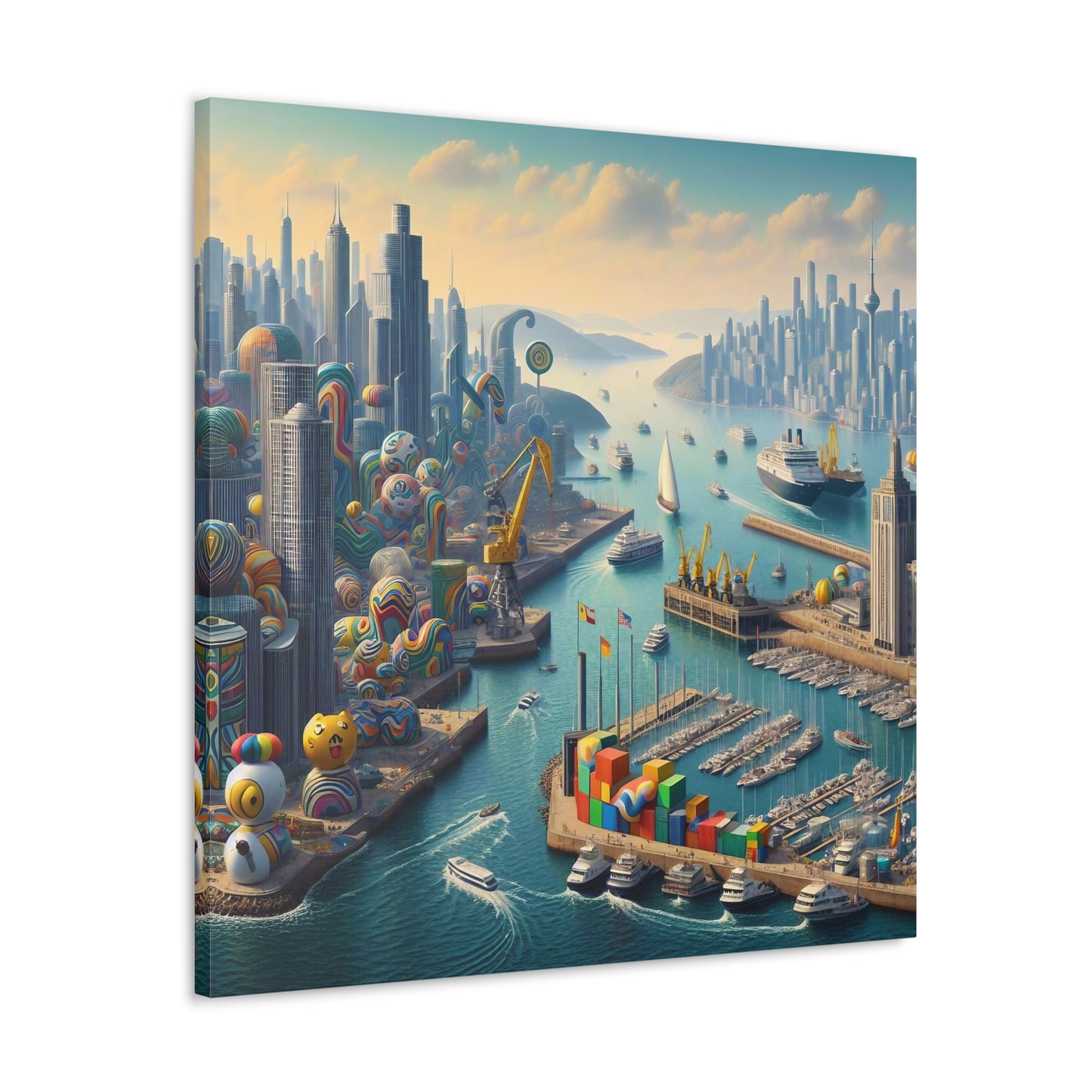 Canvas Gallery Wrap - Harbor 17