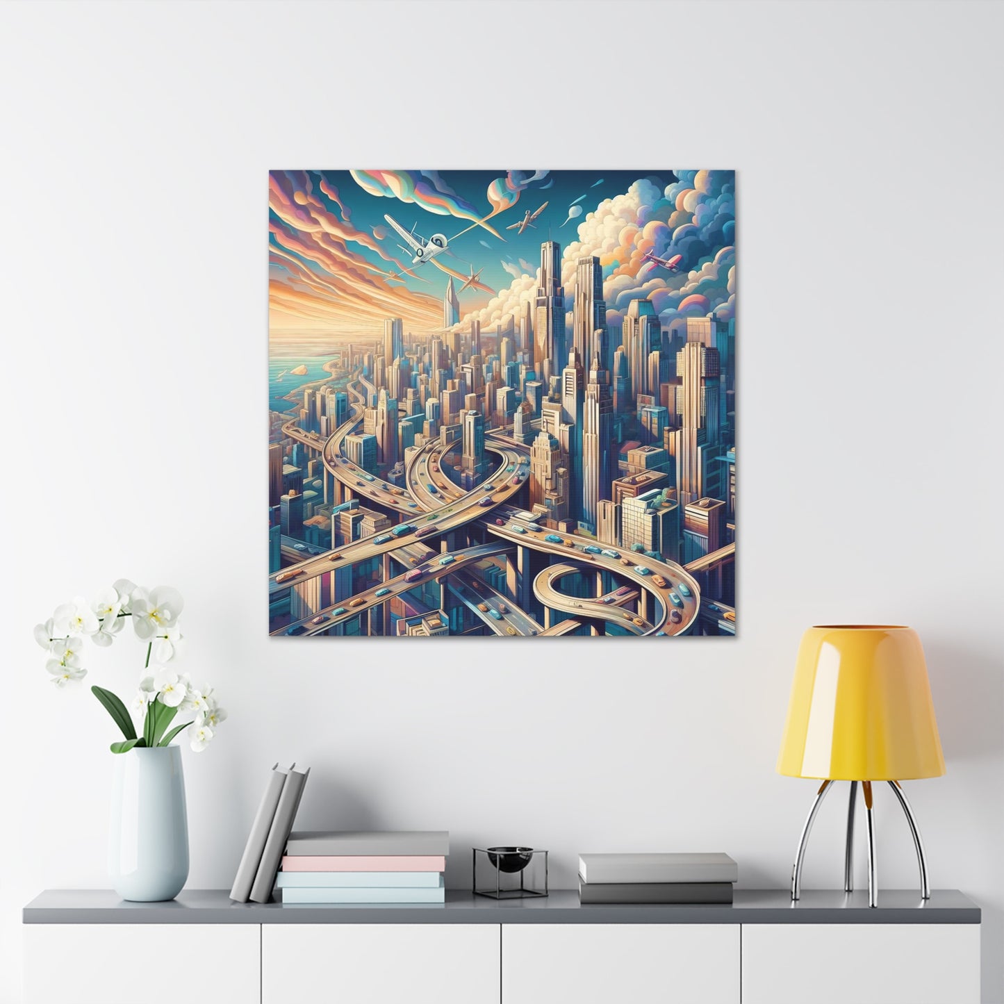 Canvas Gallery Wrap - City 10