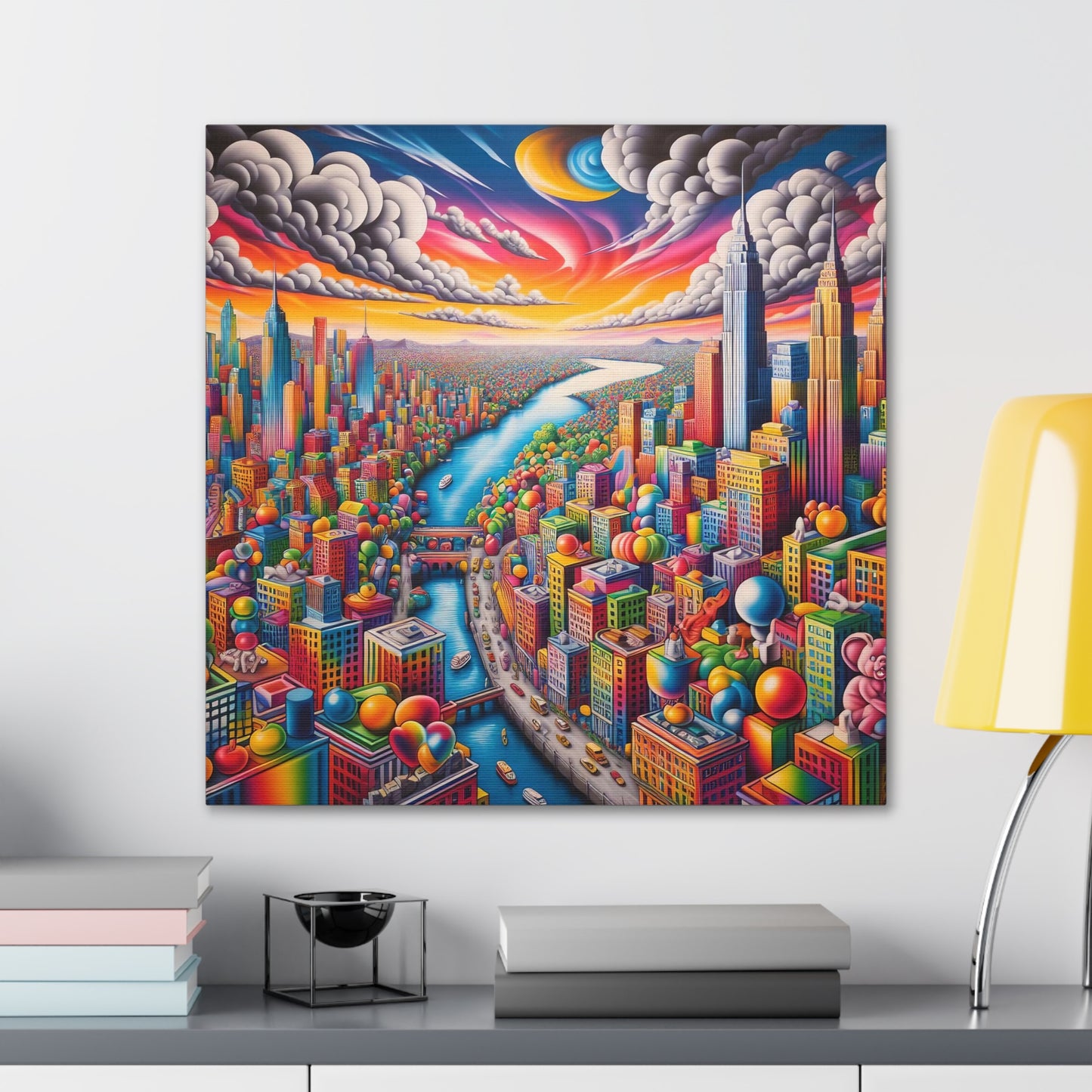 Canvas Gallery Wrap - City 15