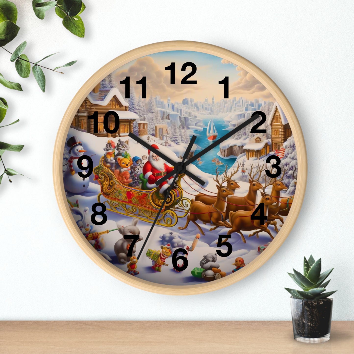 Wall Clock - Winter 112