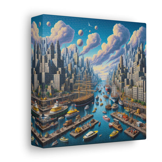 Canvas Gallery Wrap - Harbor 5