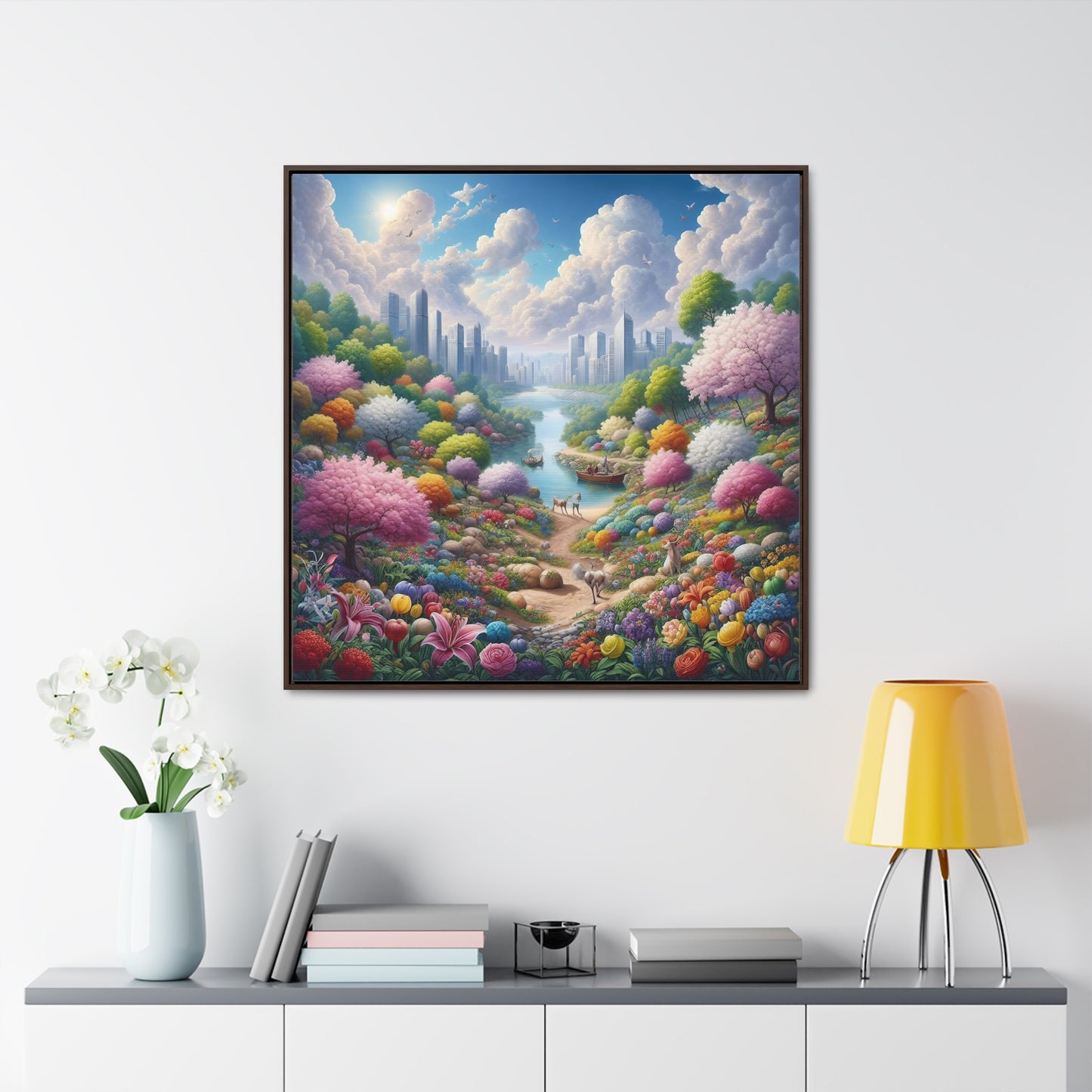 Framed Gallery Canvas Wrap - Spring 11