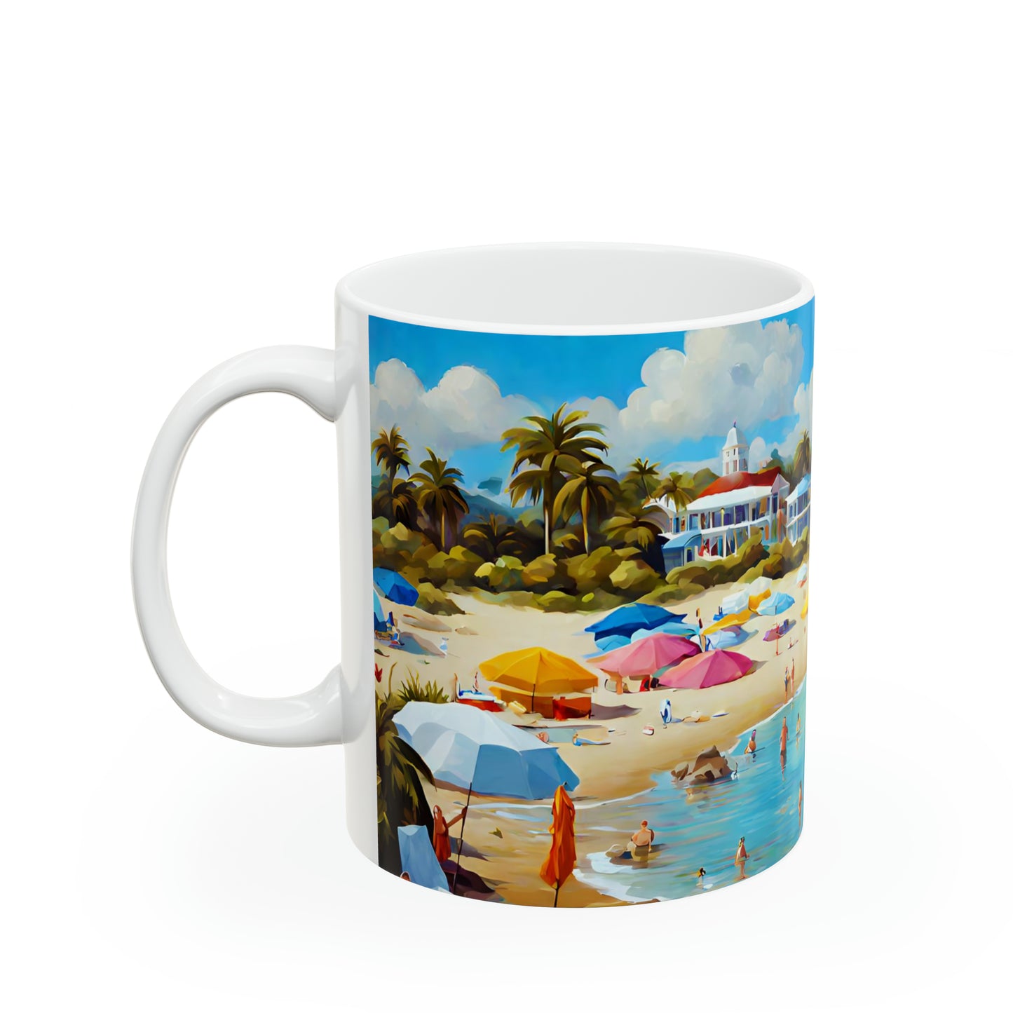 Ceramic Mug 11oz - Beach 2011