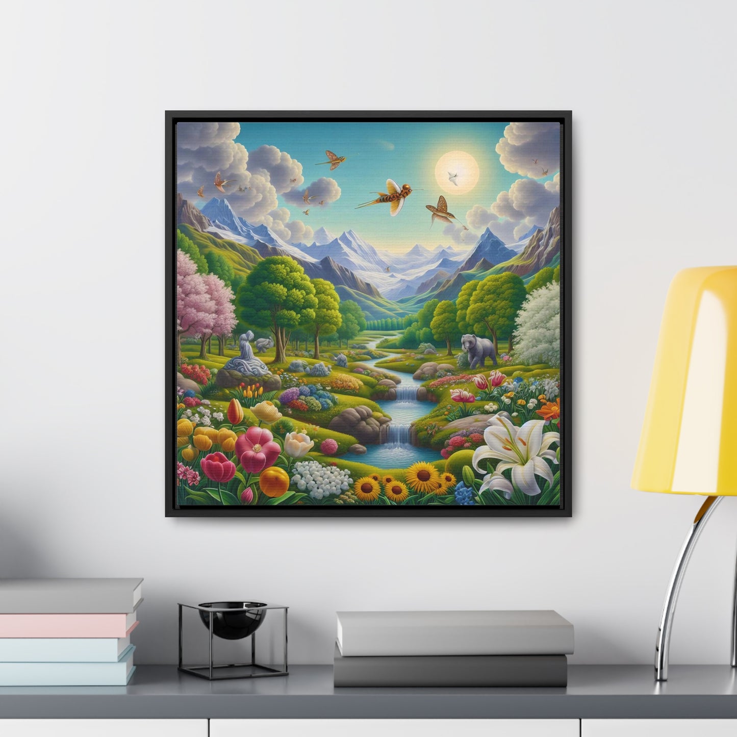 Framed Gallery Canvas Wrap - Spring 17