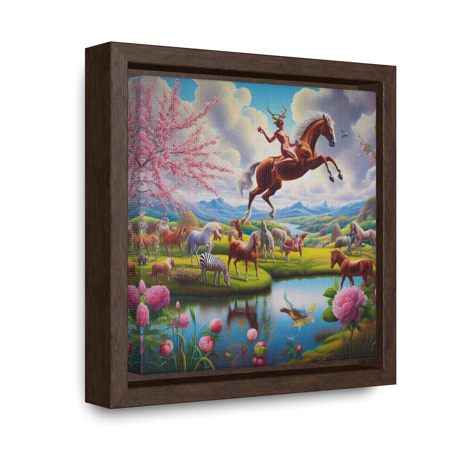 Framed Gallery Canvas Wrap - Spring 118
