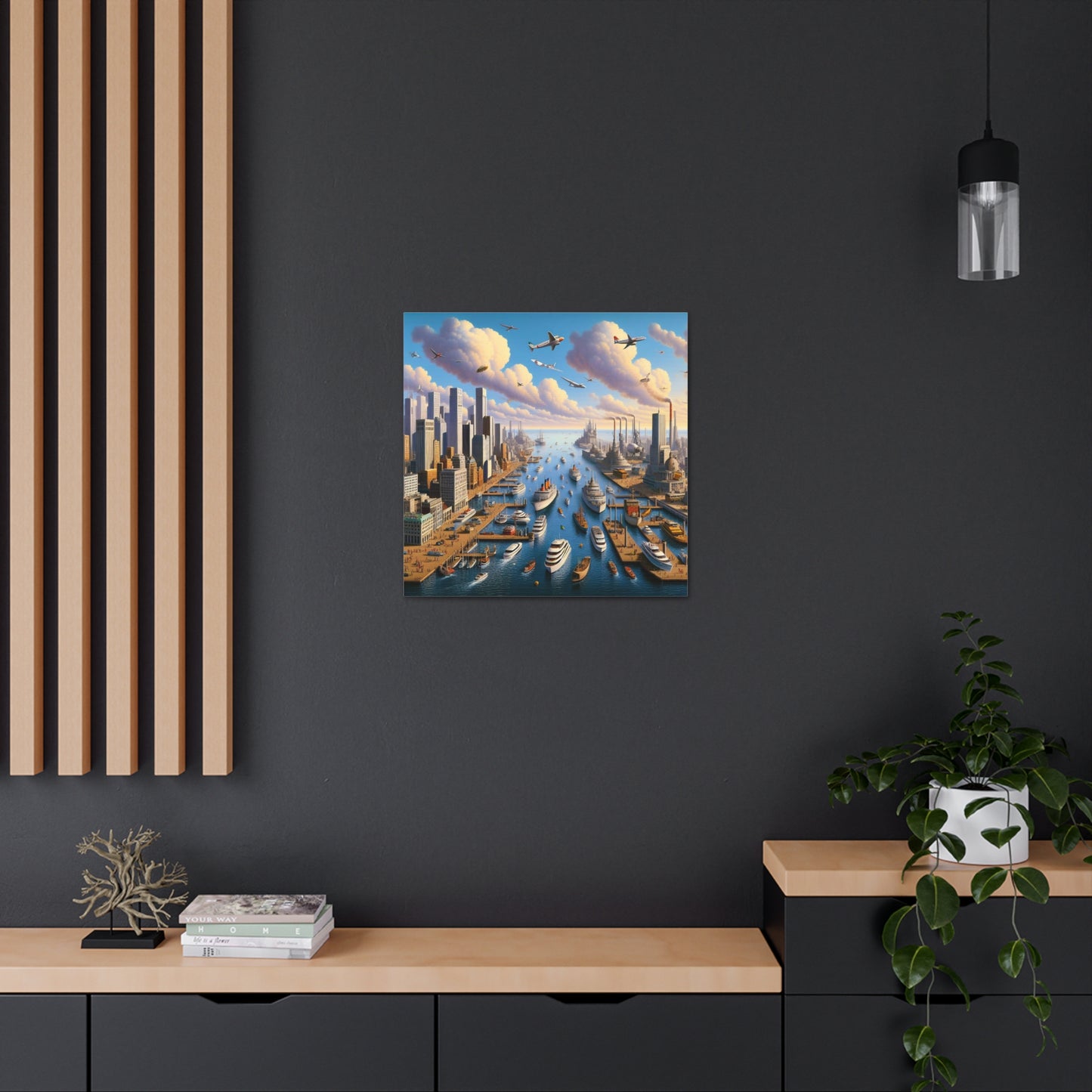 Canvas Gallery Wrap - Harbor 4