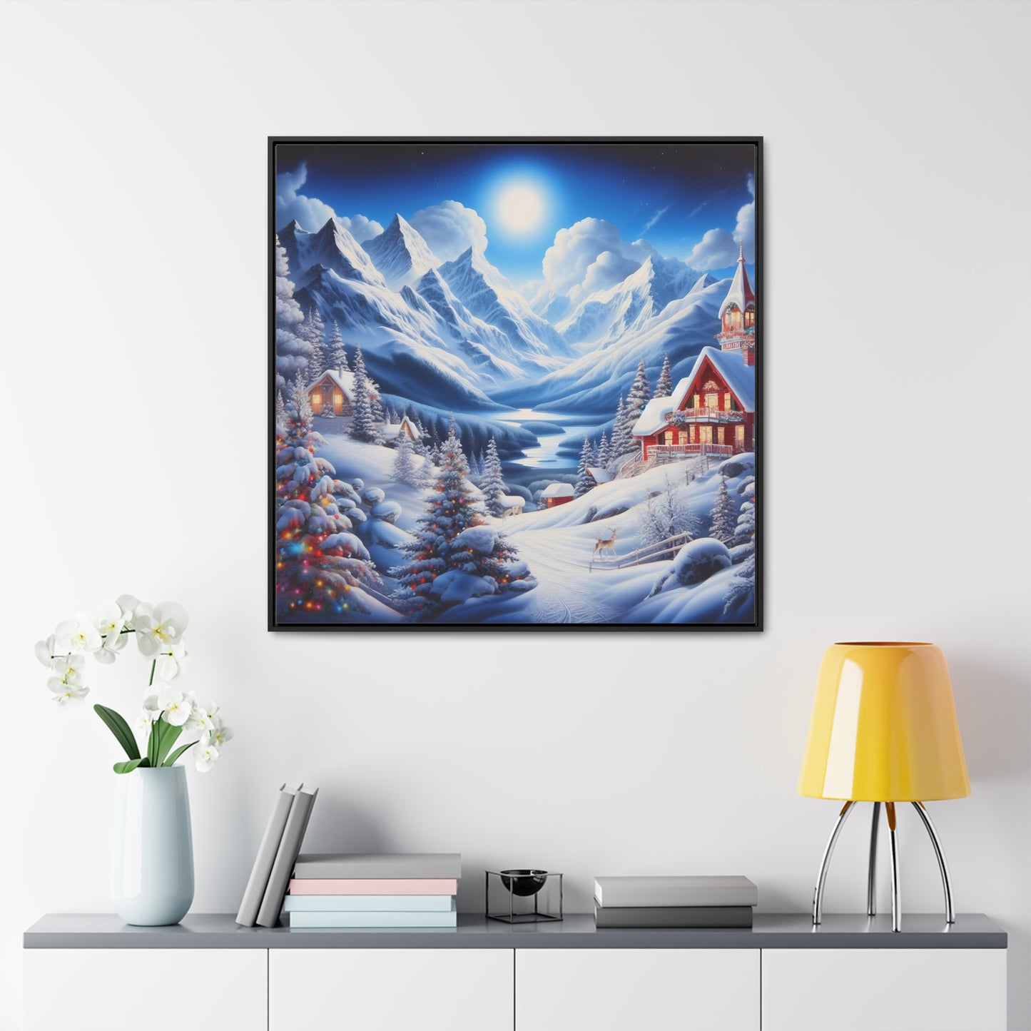 Framed Gallery Canvas Wrap - Winter 106