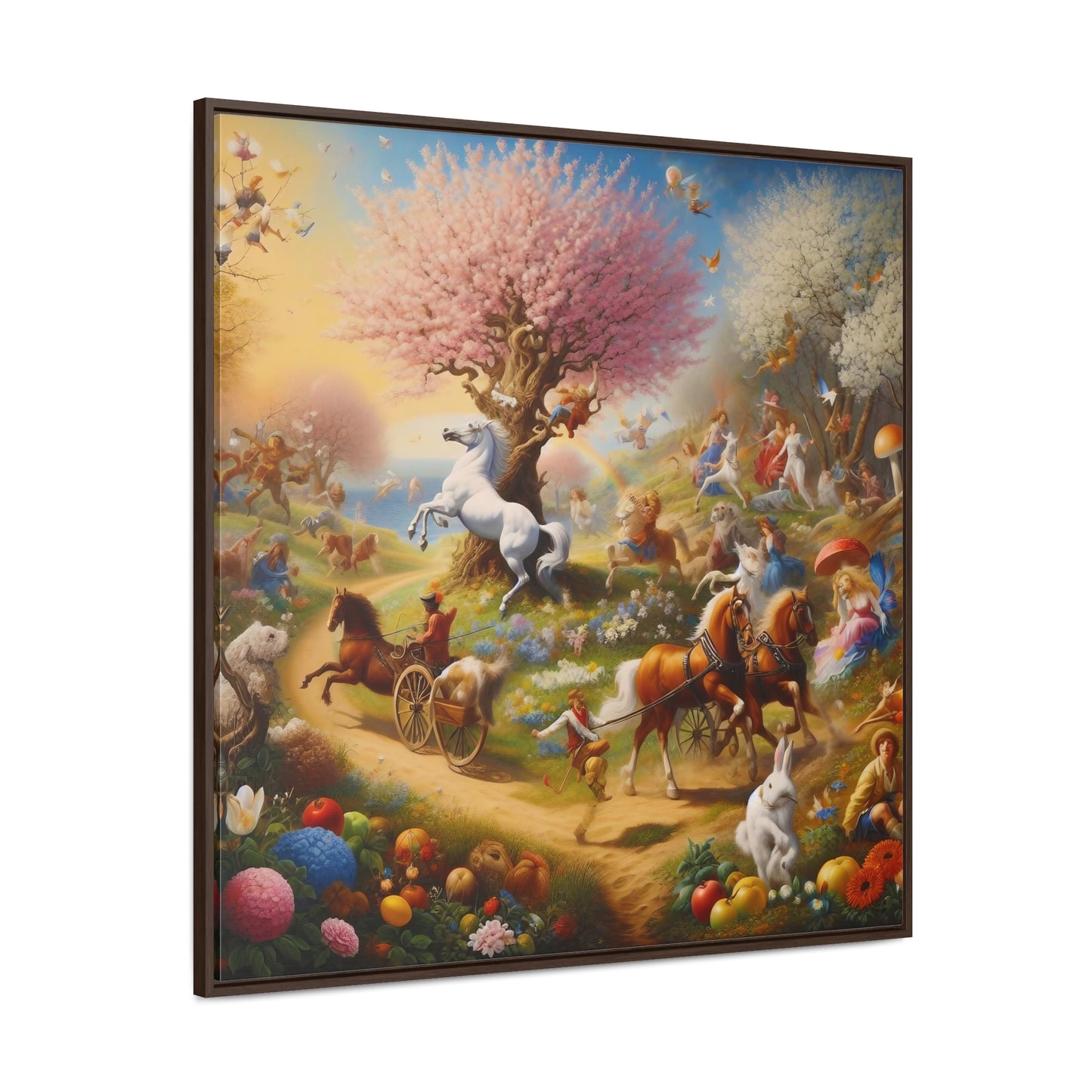 Framed Gallery Canvas Wrap - Spring 125