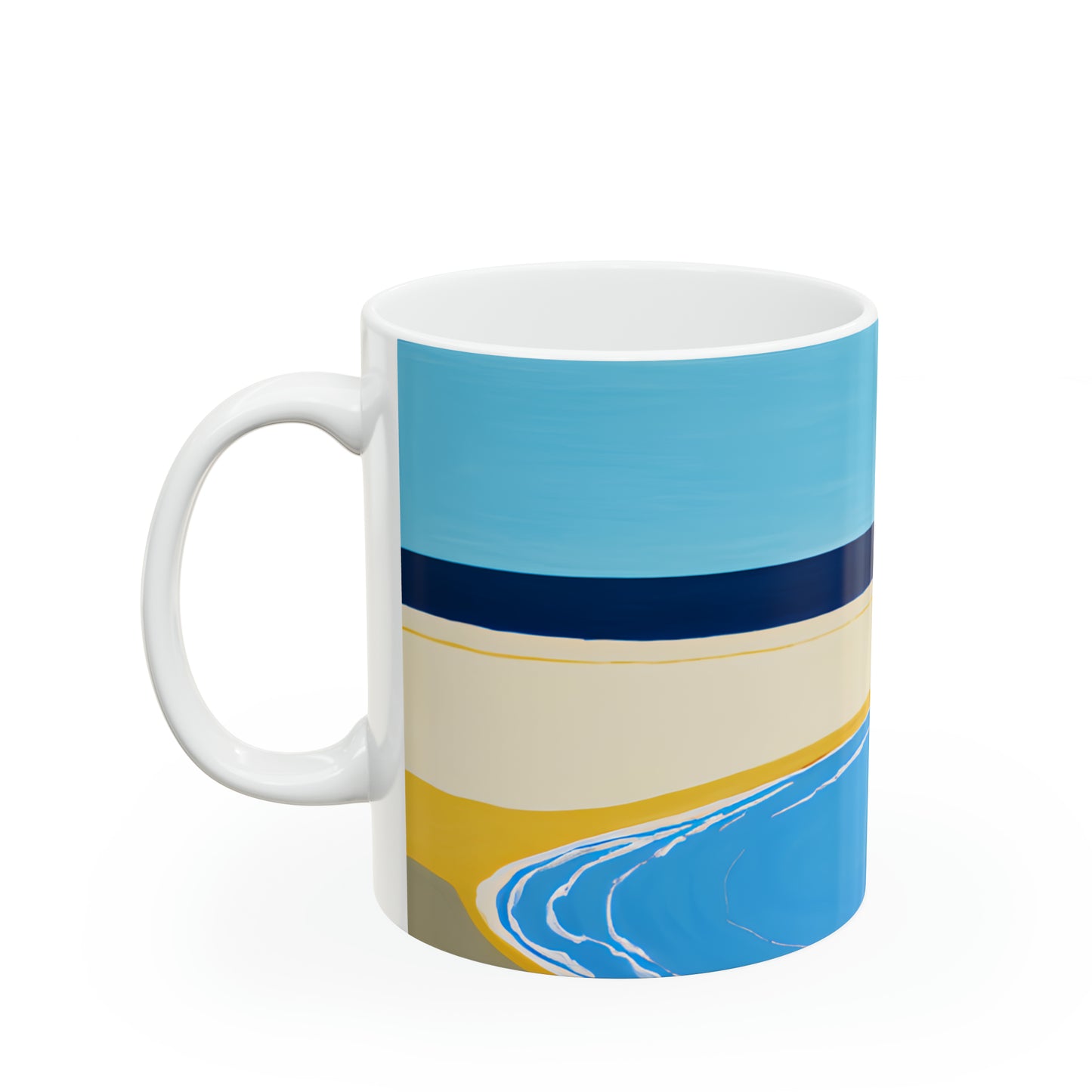 Ceramic Mug 11oz - Beach 10001