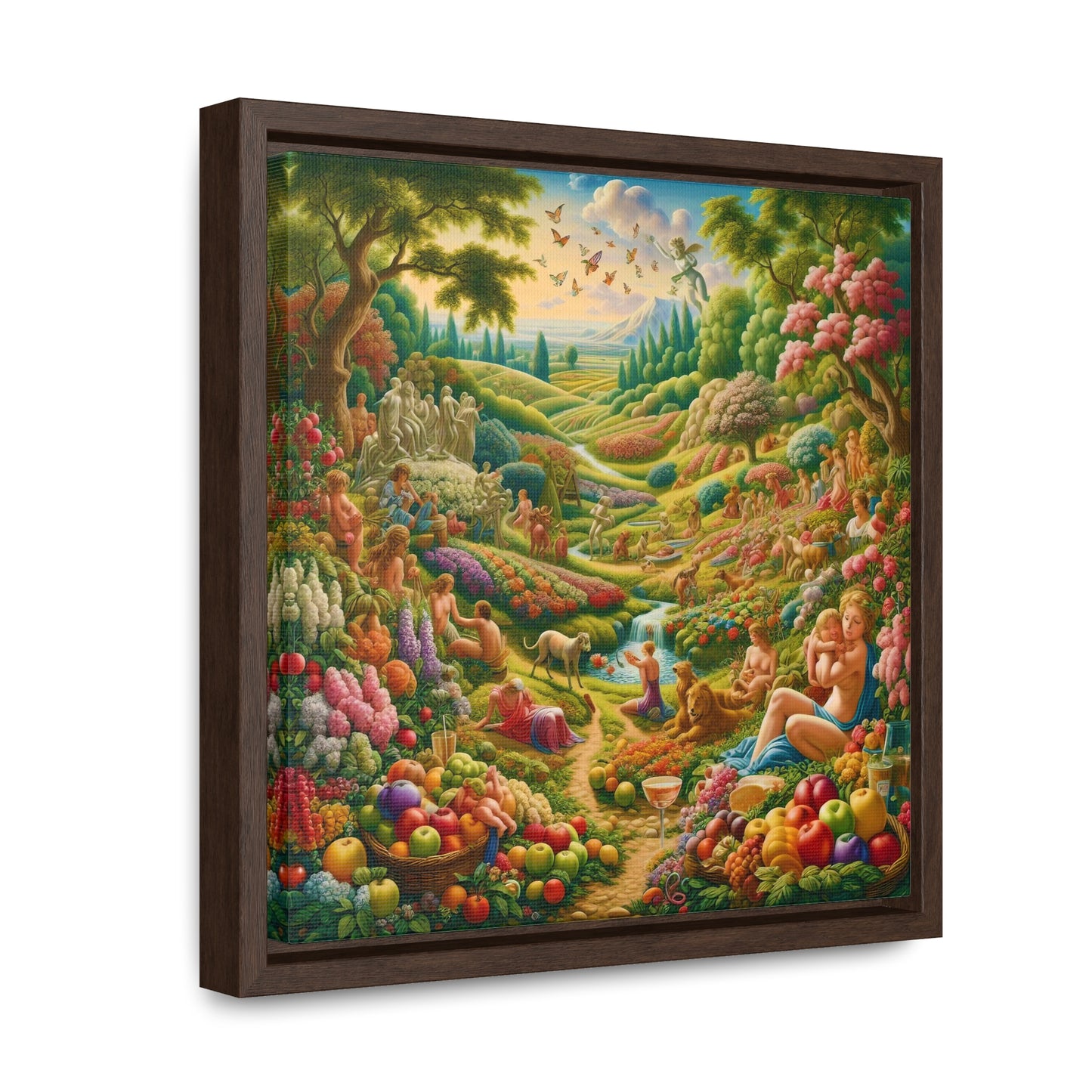 Framed Gallery Canvas Wrap - Spring 5