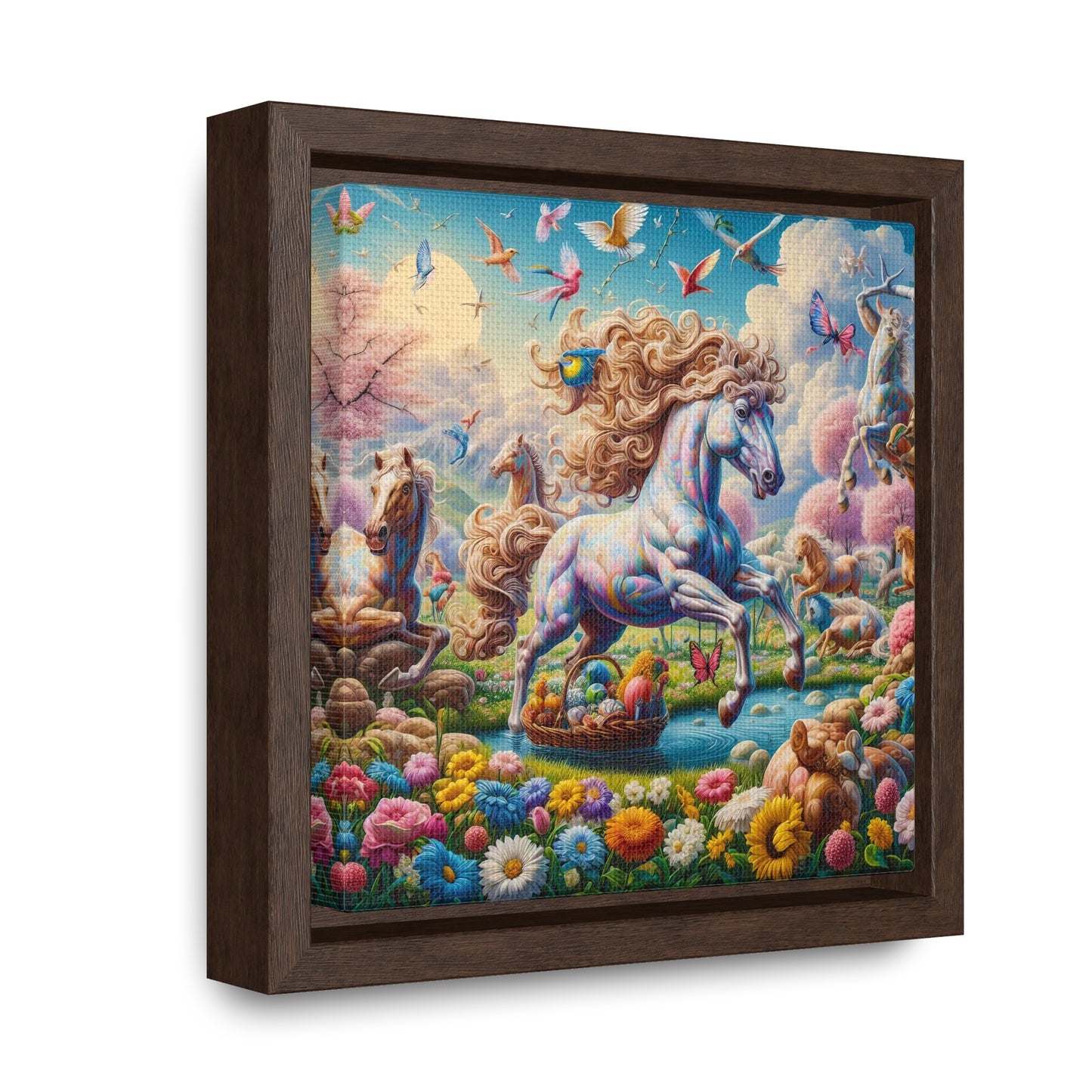 Framed Gallery Canvas Wrap - Spring 51