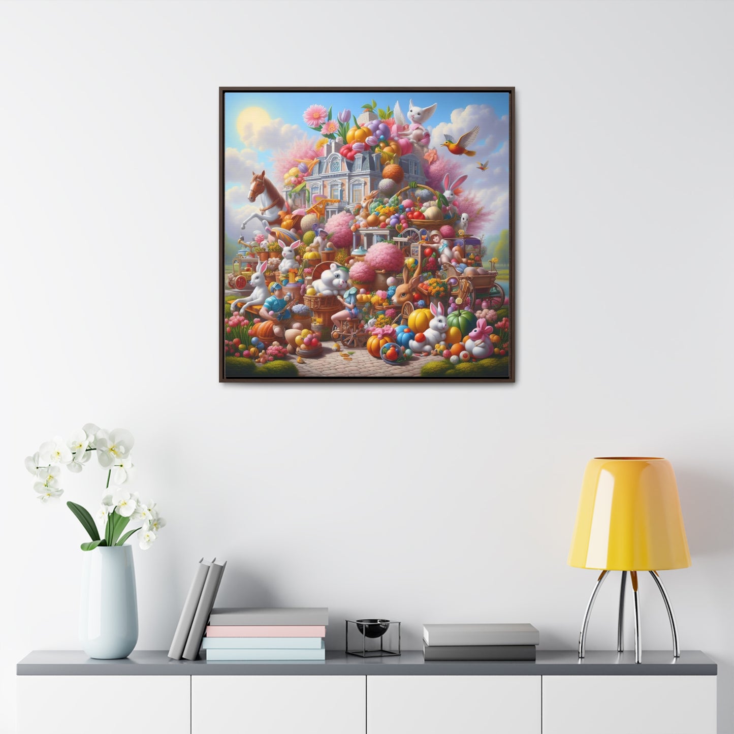 Framed Gallery Canvas Wrap - Spring 14