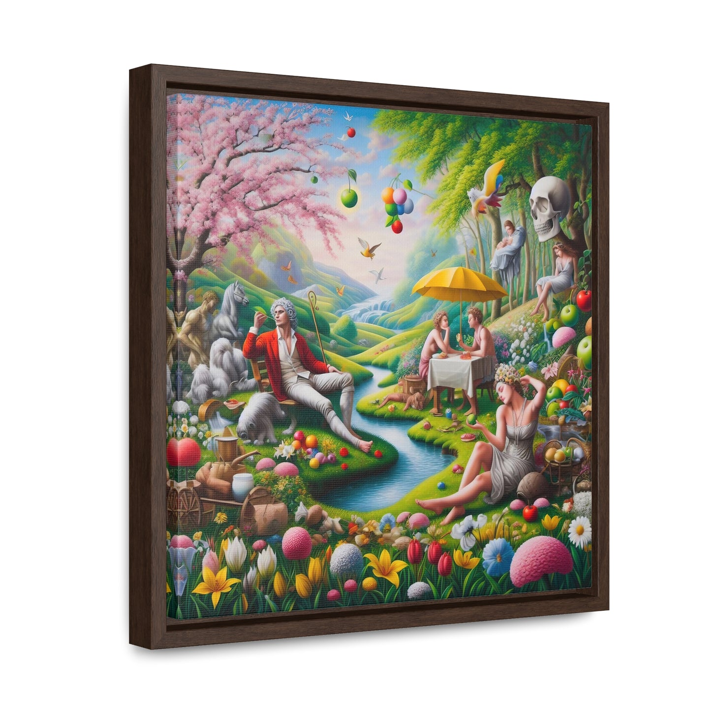 Framed Gallery Canvas Wrap - Spring 108