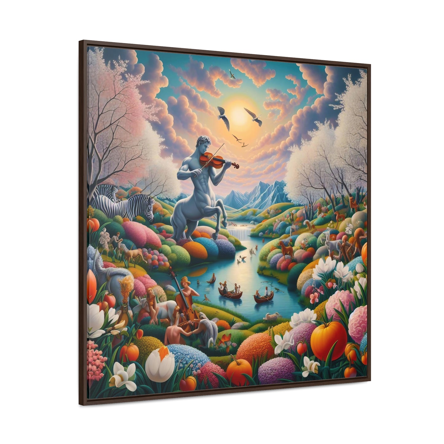 Framed Gallery Canvas Wrap - Spring 104