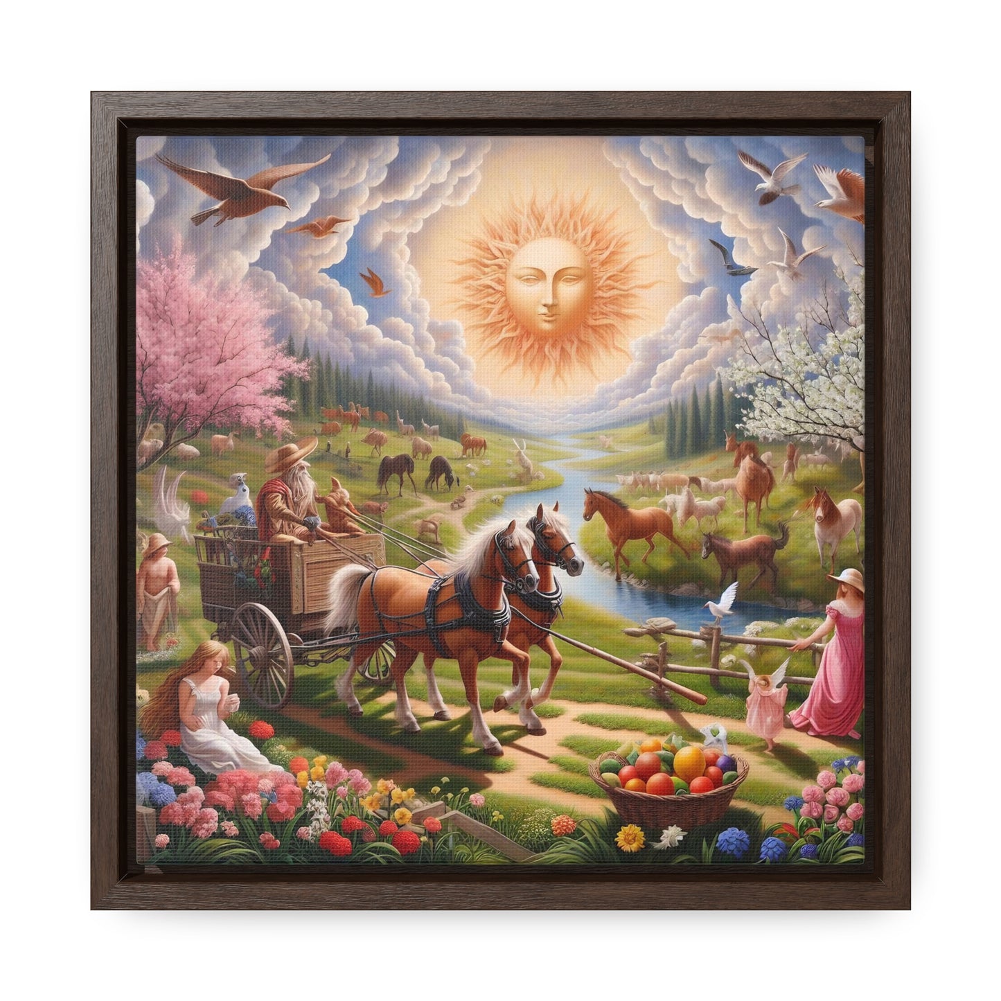 Framed Gallery Canvas Wrap - Spring 26