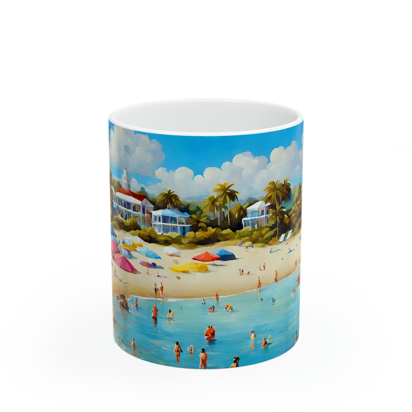 Ceramic Mug 11oz - Beach 2011