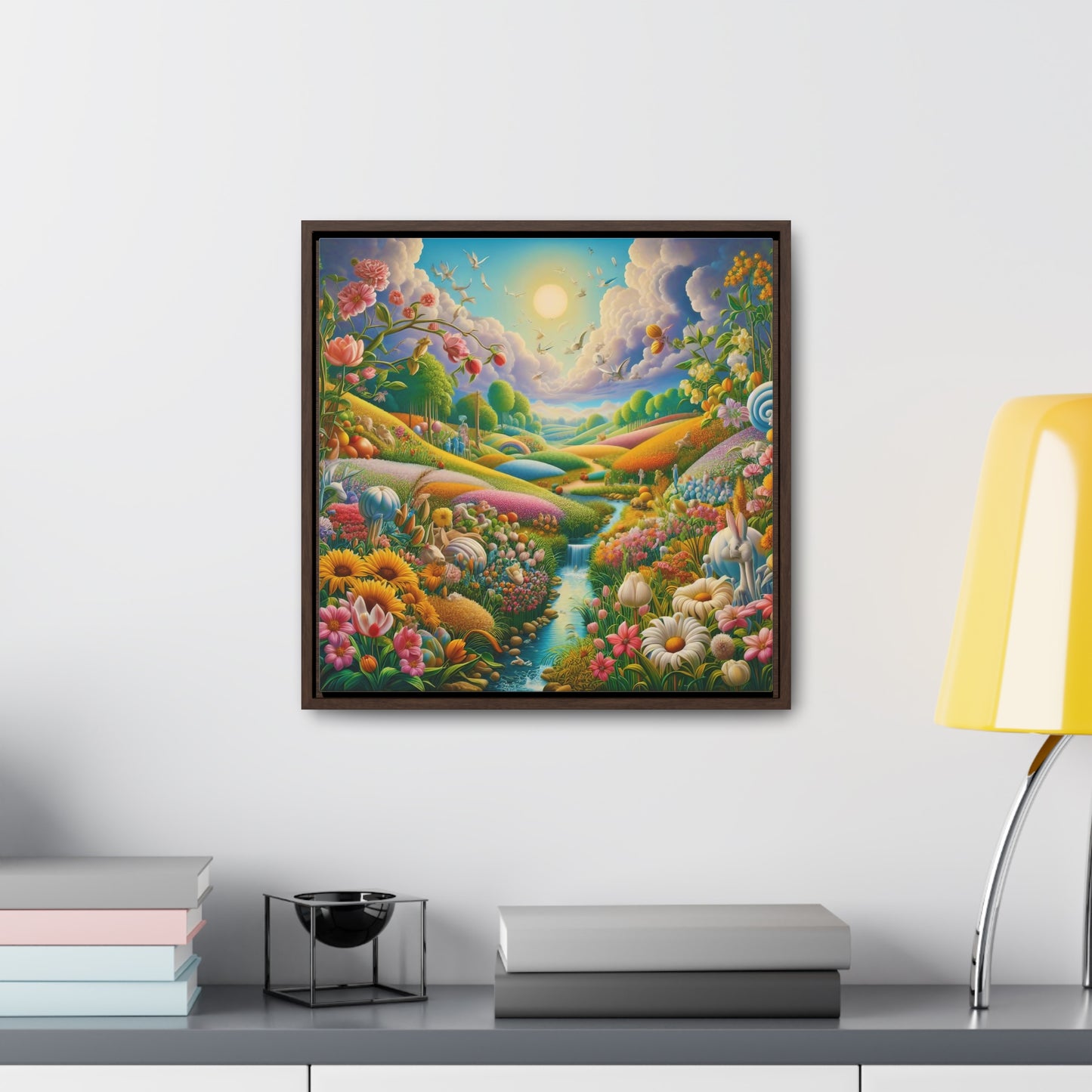 Framed Gallery Canvas Wrap - Spring 107