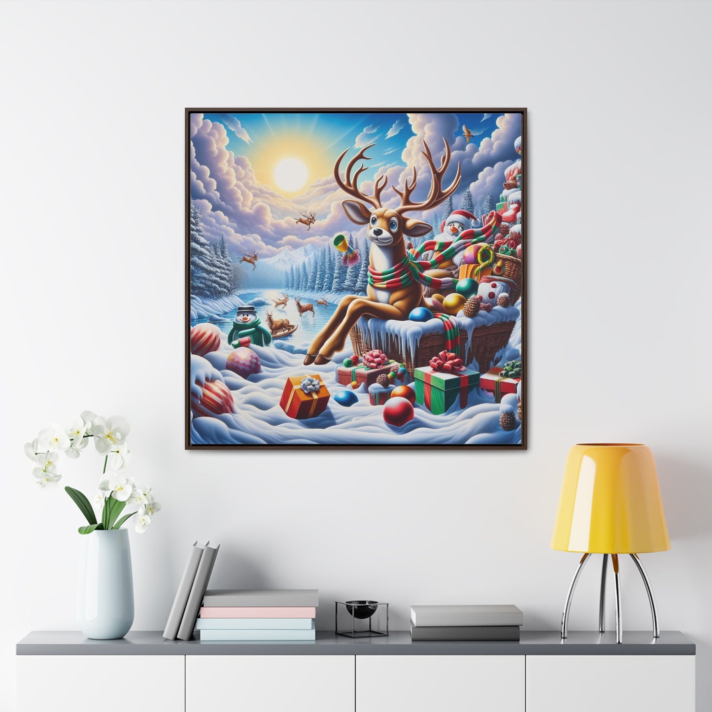 Framed Gallery Canvas Wrap - Winter 117