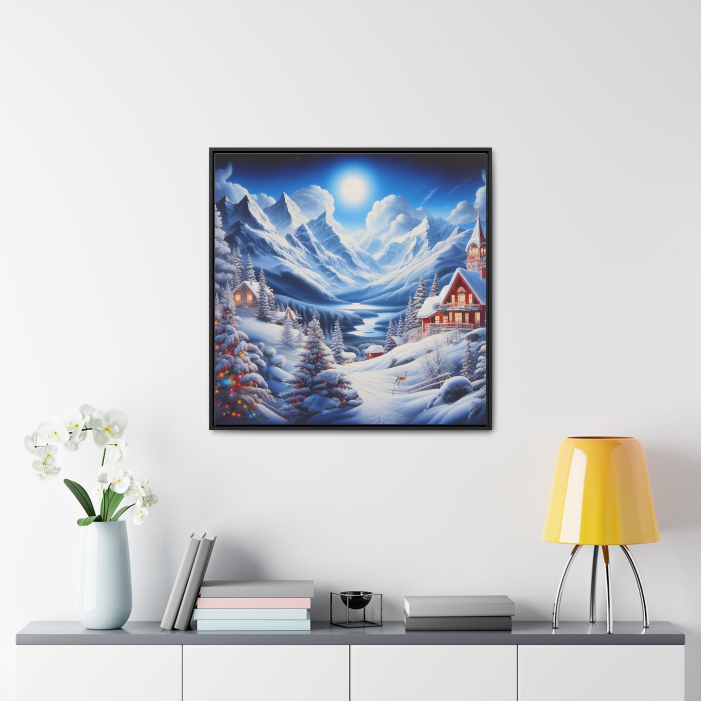 Framed Gallery Canvas Wrap - Winter 106