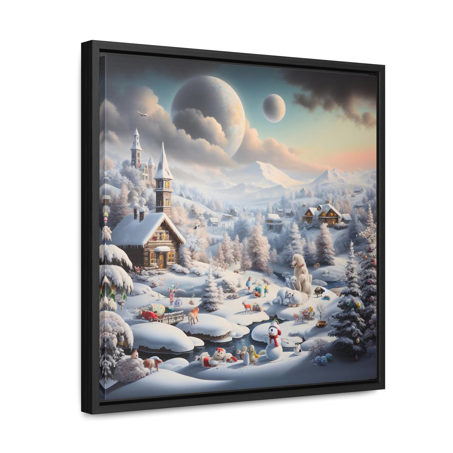 Framed Gallery Canvas Wrap - Winter 104