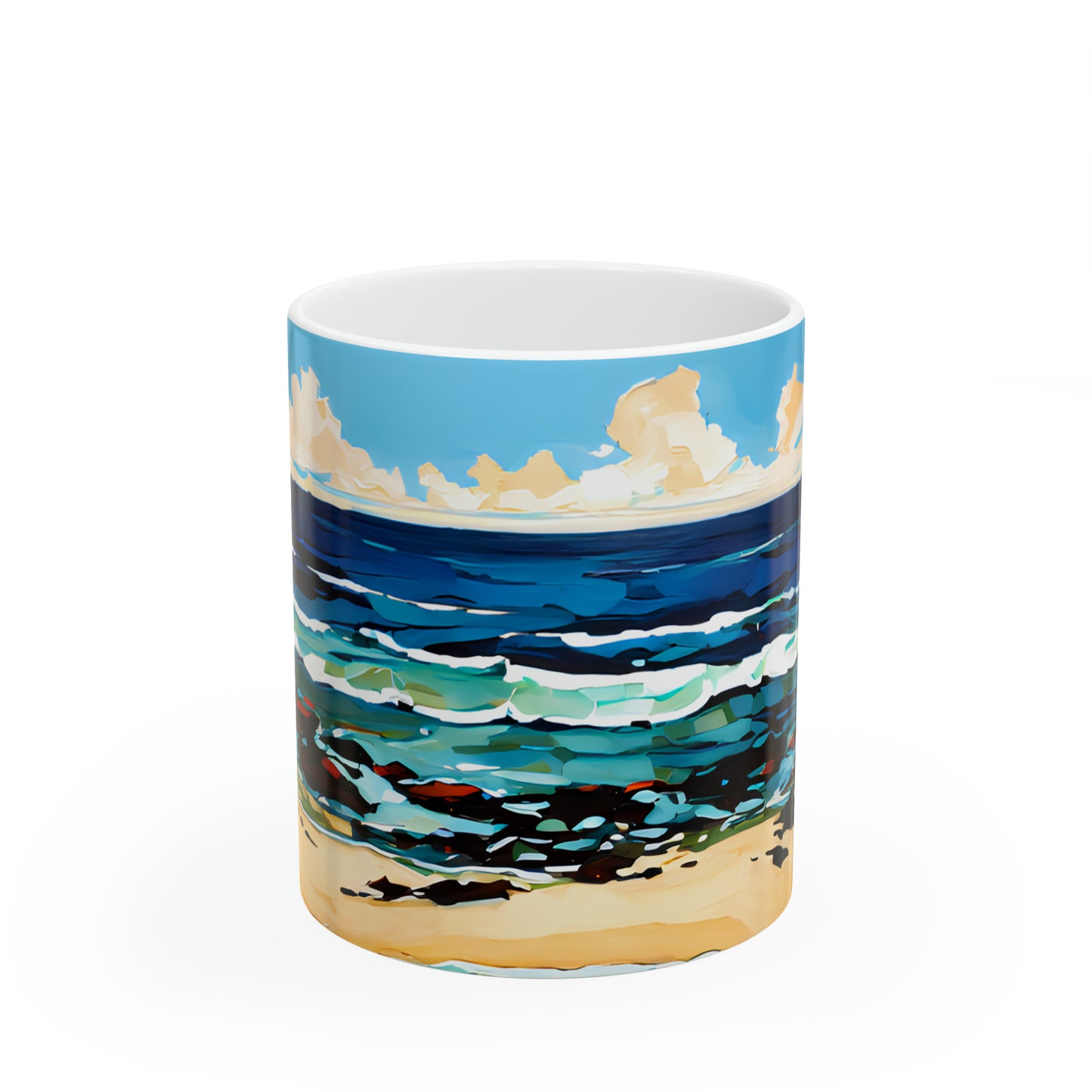 Ceramic Mug 11oz - Beach 11003