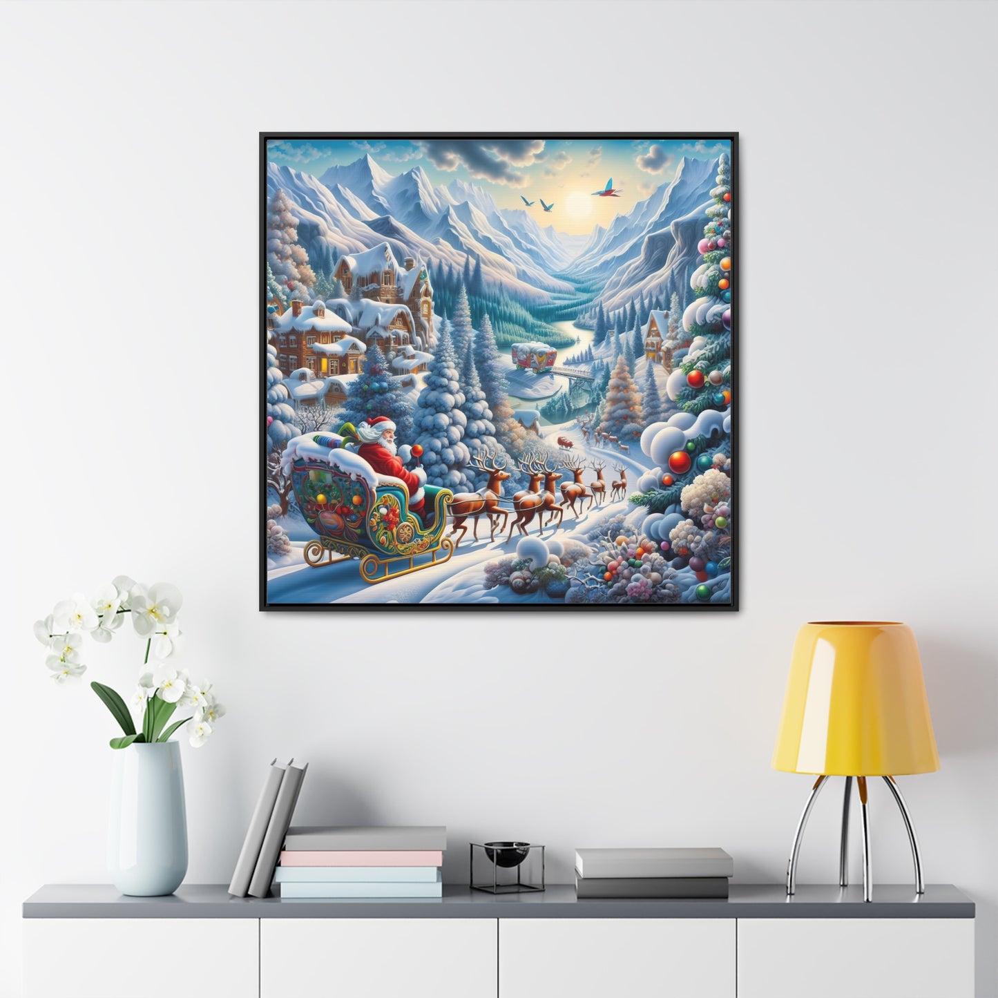 Framed Gallery Canvas Wrap - Winter 113