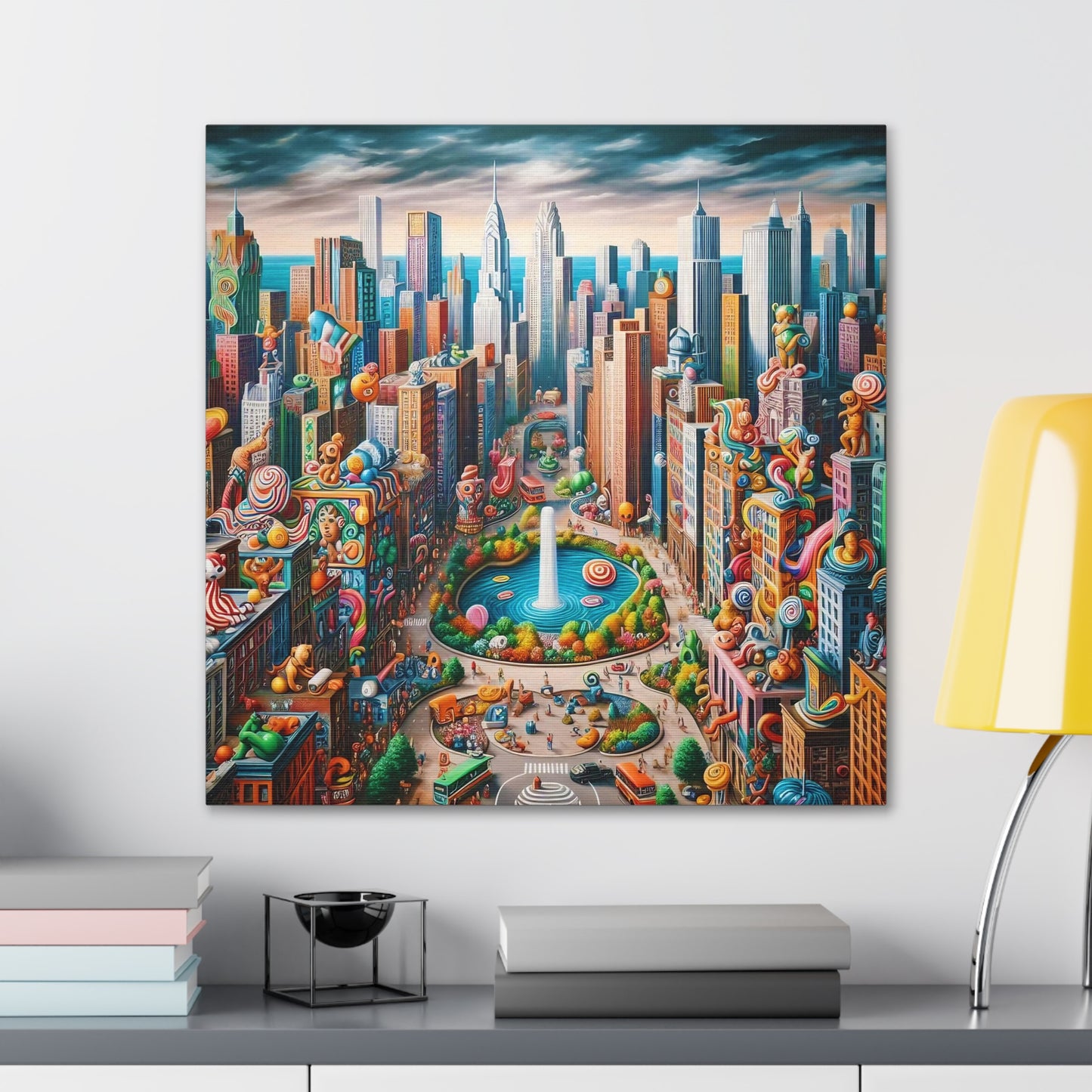 Canvas Gallery Wrap - City 8