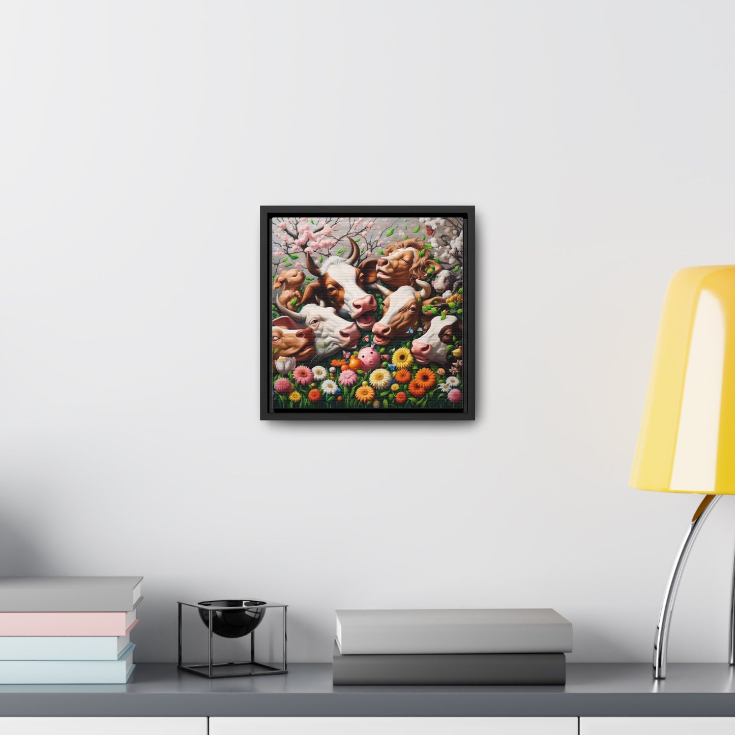 Framed Gallery Canvas Wrap - Spring 120