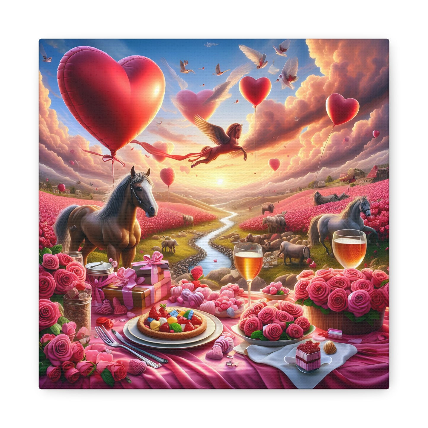 Canvas Gallery Wrap - Valentine's Day 88