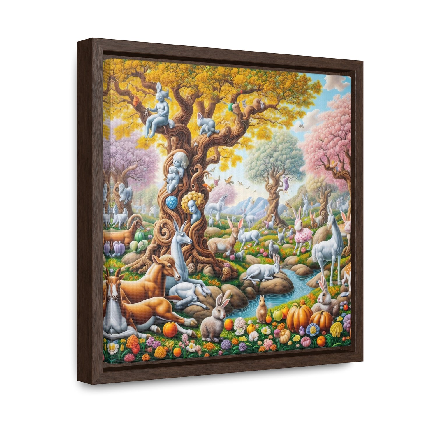 Framed Gallery Canvas Wrap - Spring 133