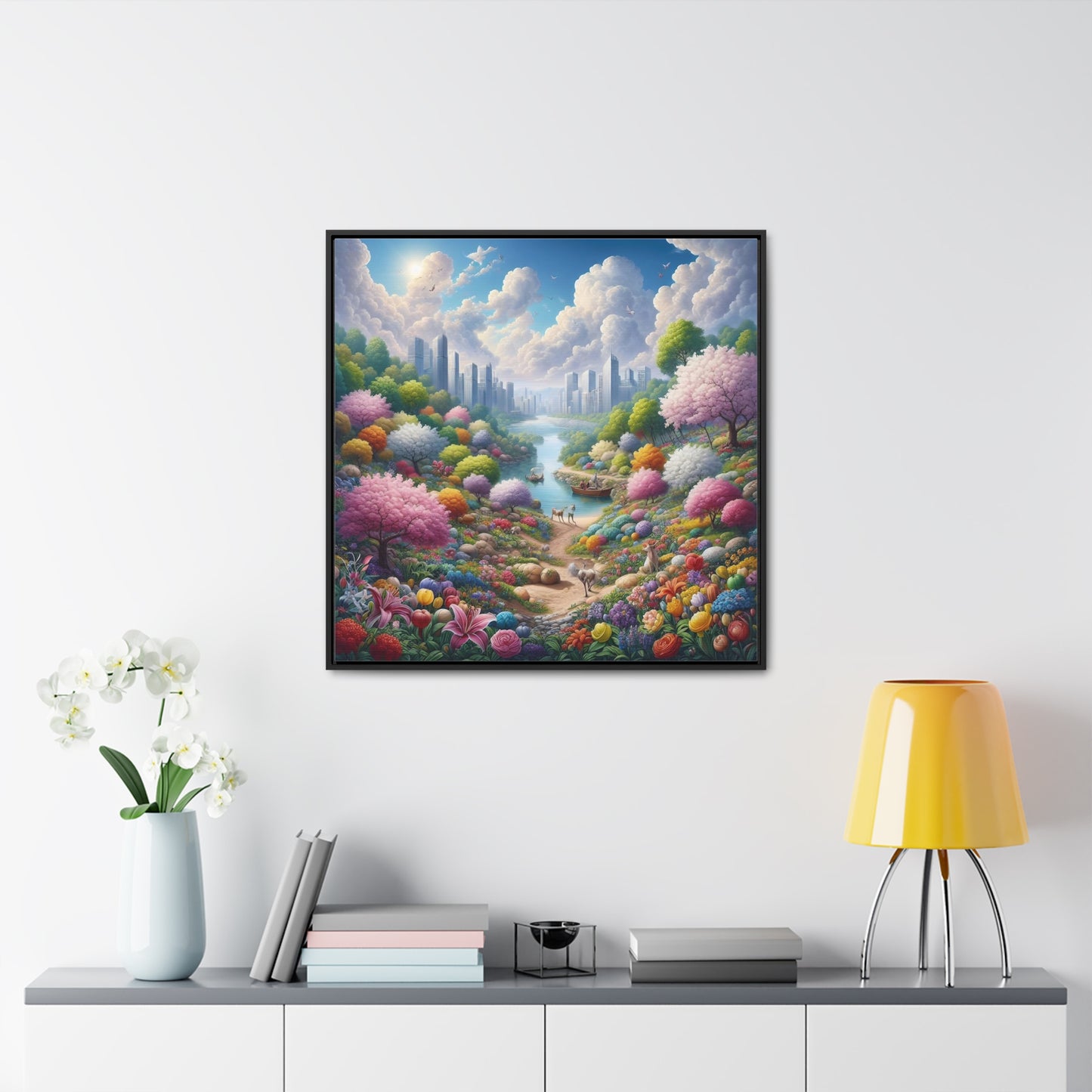 Framed Gallery Canvas Wrap - Spring 11