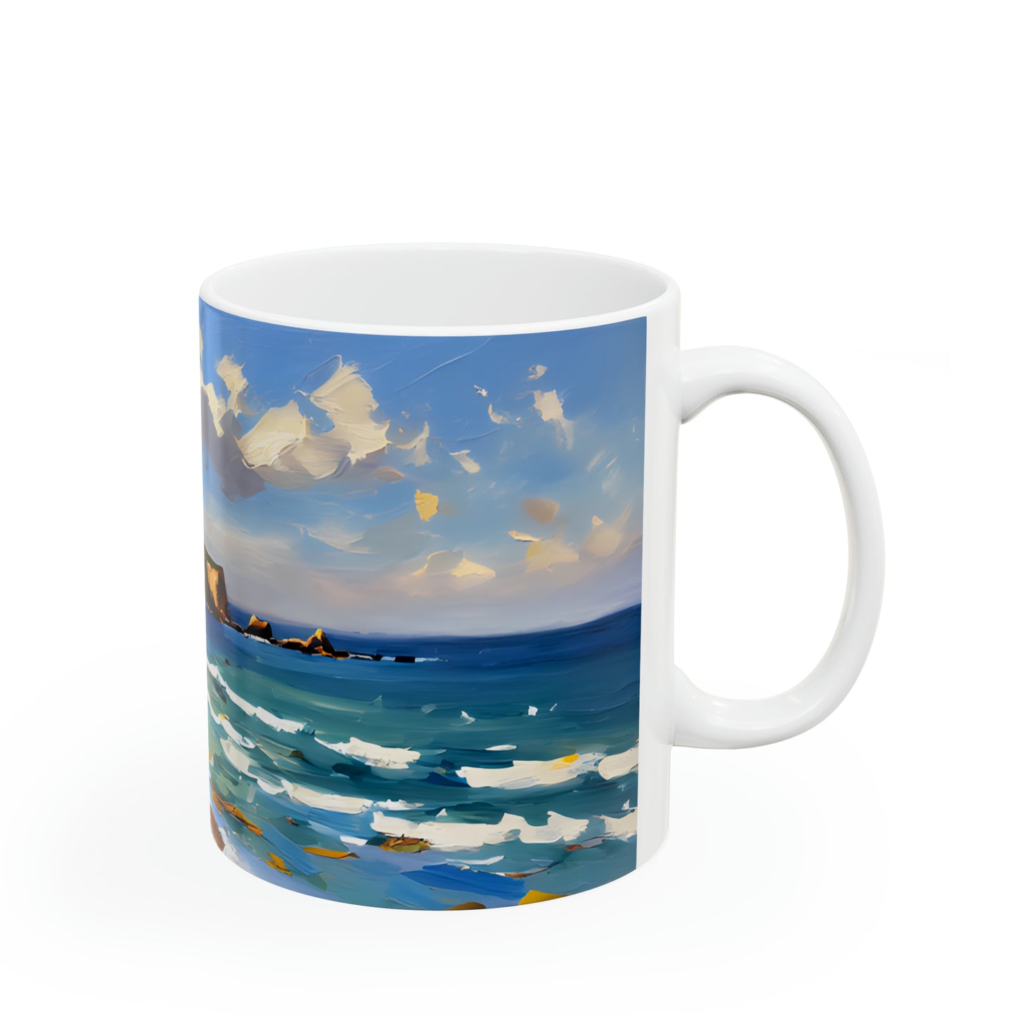 Ceramic Mug 11oz - Beach 6001