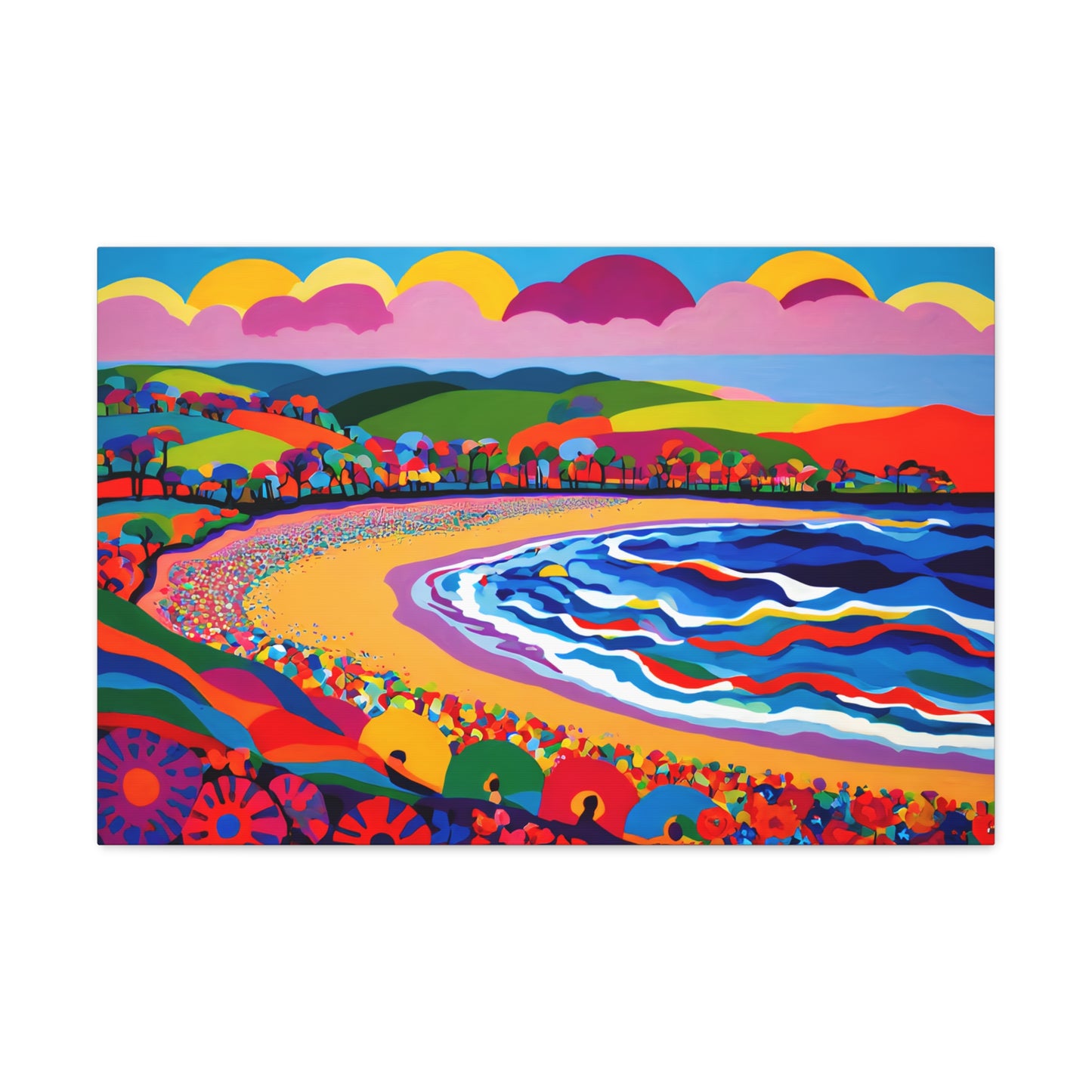 Canvas Gallery Wrap - Beach 15002