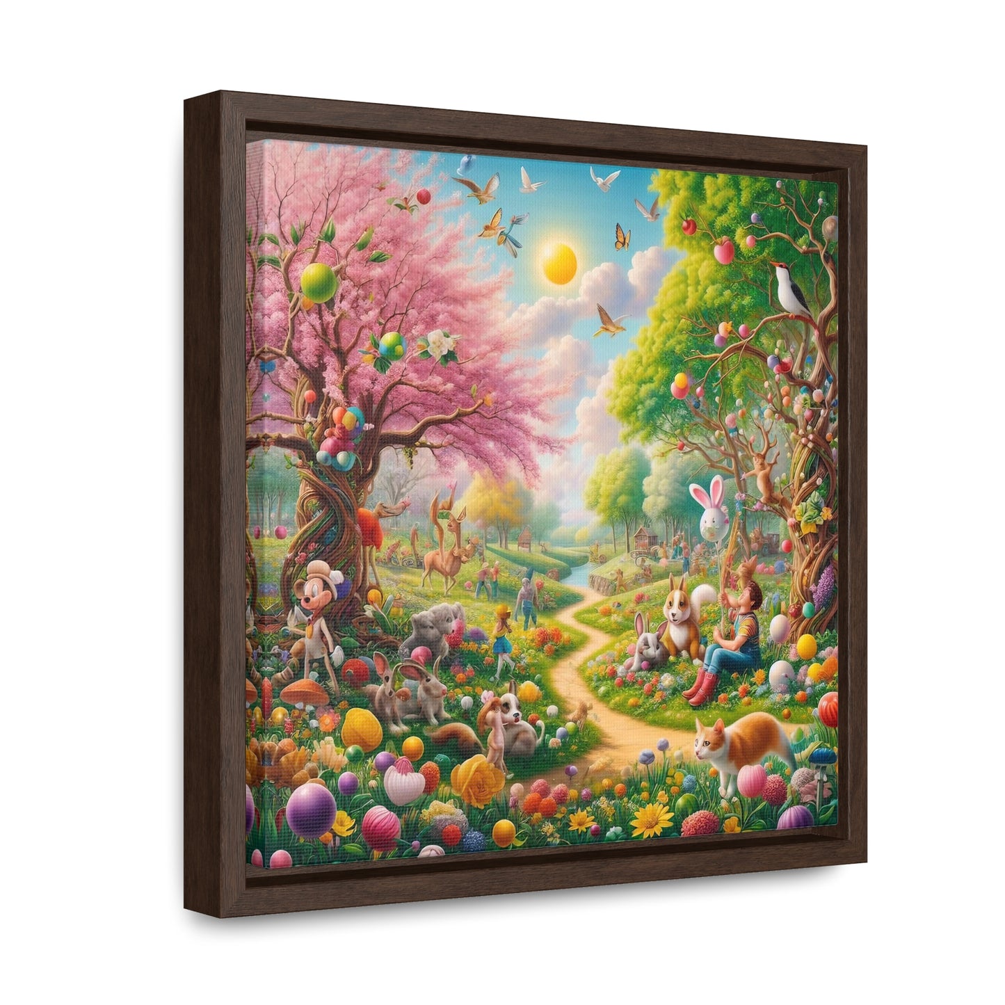 Framed Gallery Canvas Wrap - Spring 126