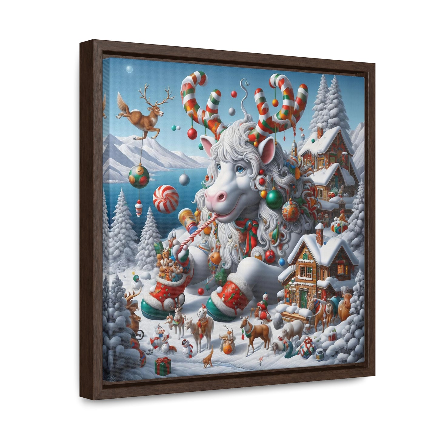 Framed Gallery Canvas Wrap - Winter 105