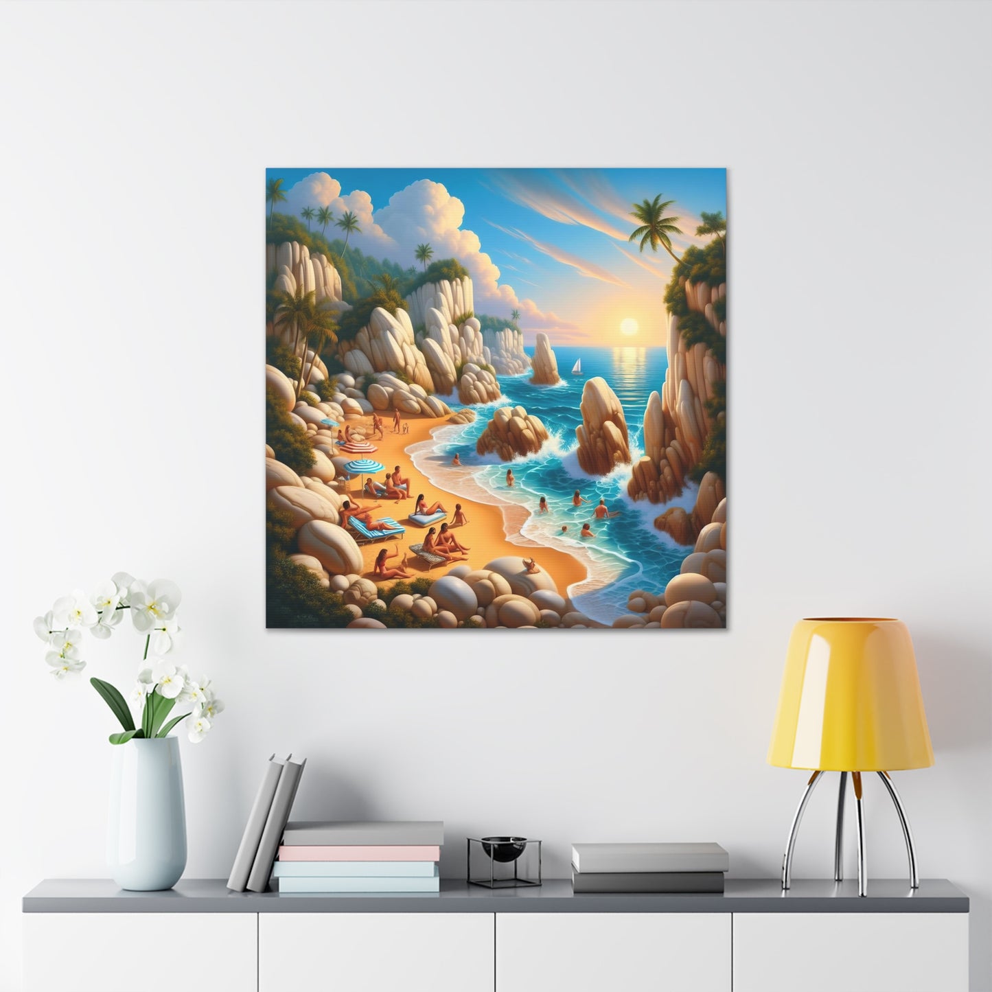 Canvas Gallery Wrap - Beach 5