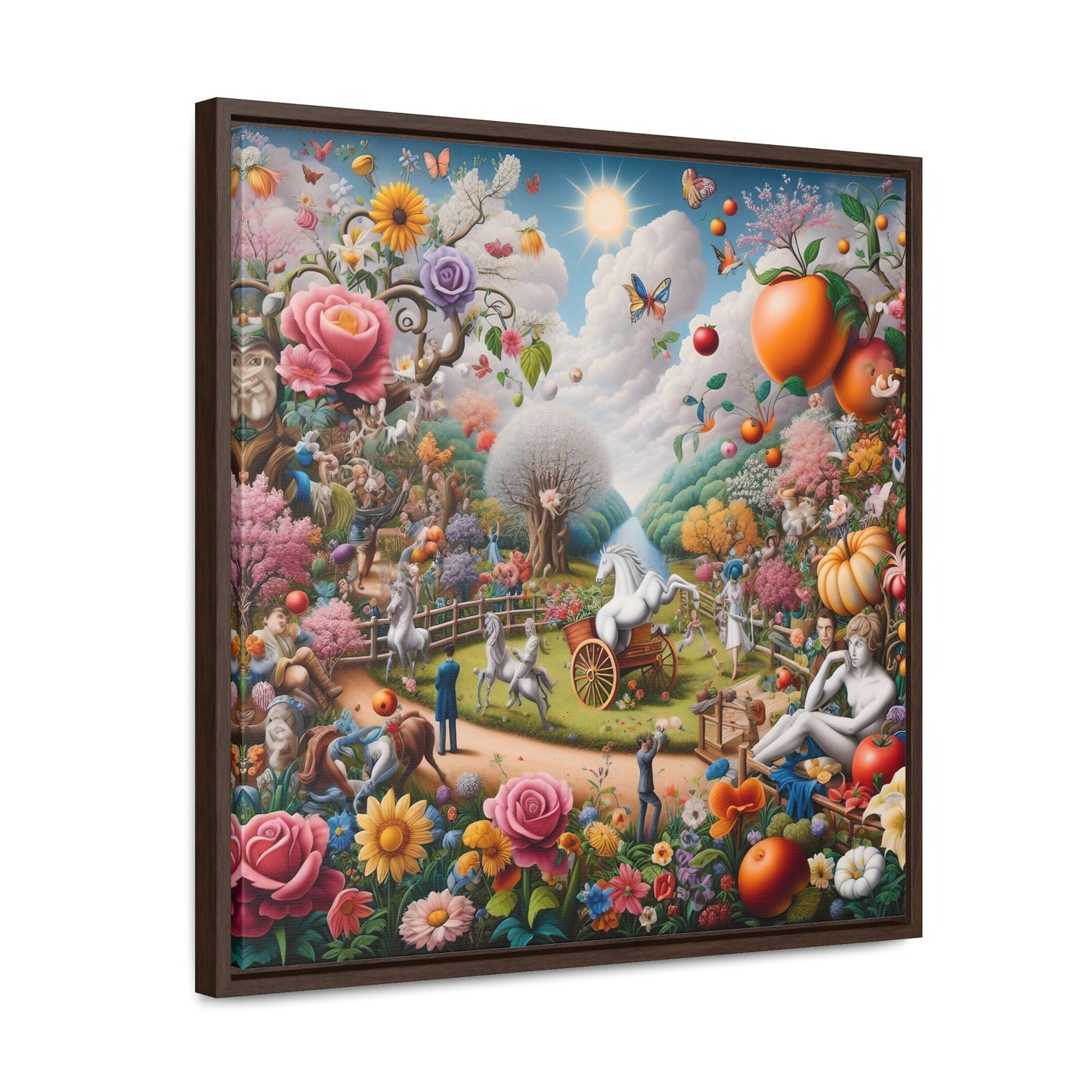 Framed Gallery Canvas Wrap - Spring 8