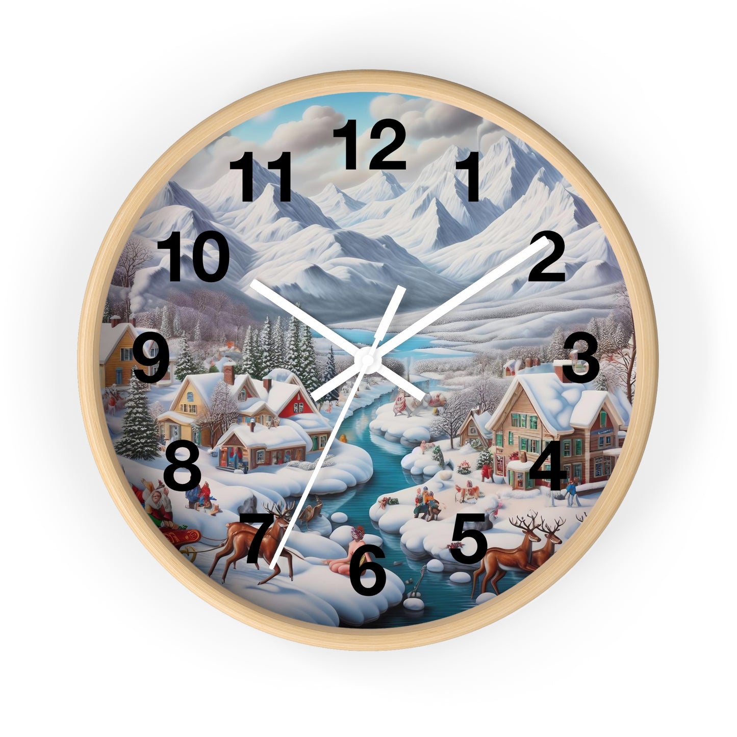 Wall Clock - Winter 109