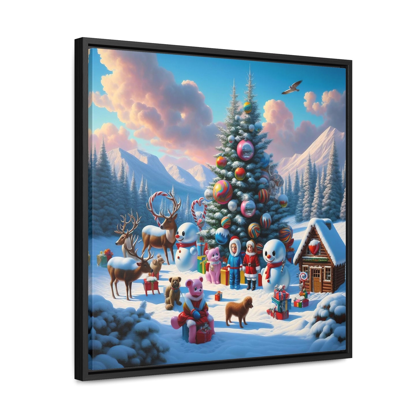 Framed Gallery Canvas Wrap - Winter 122