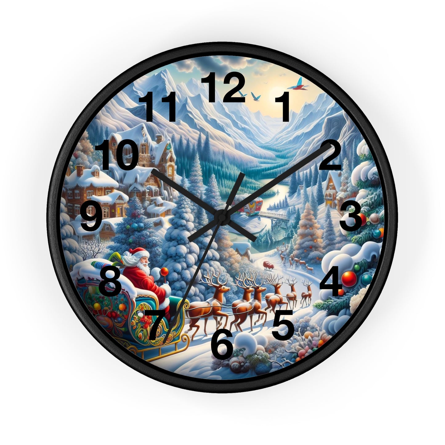 Wall Clock - Winter 113